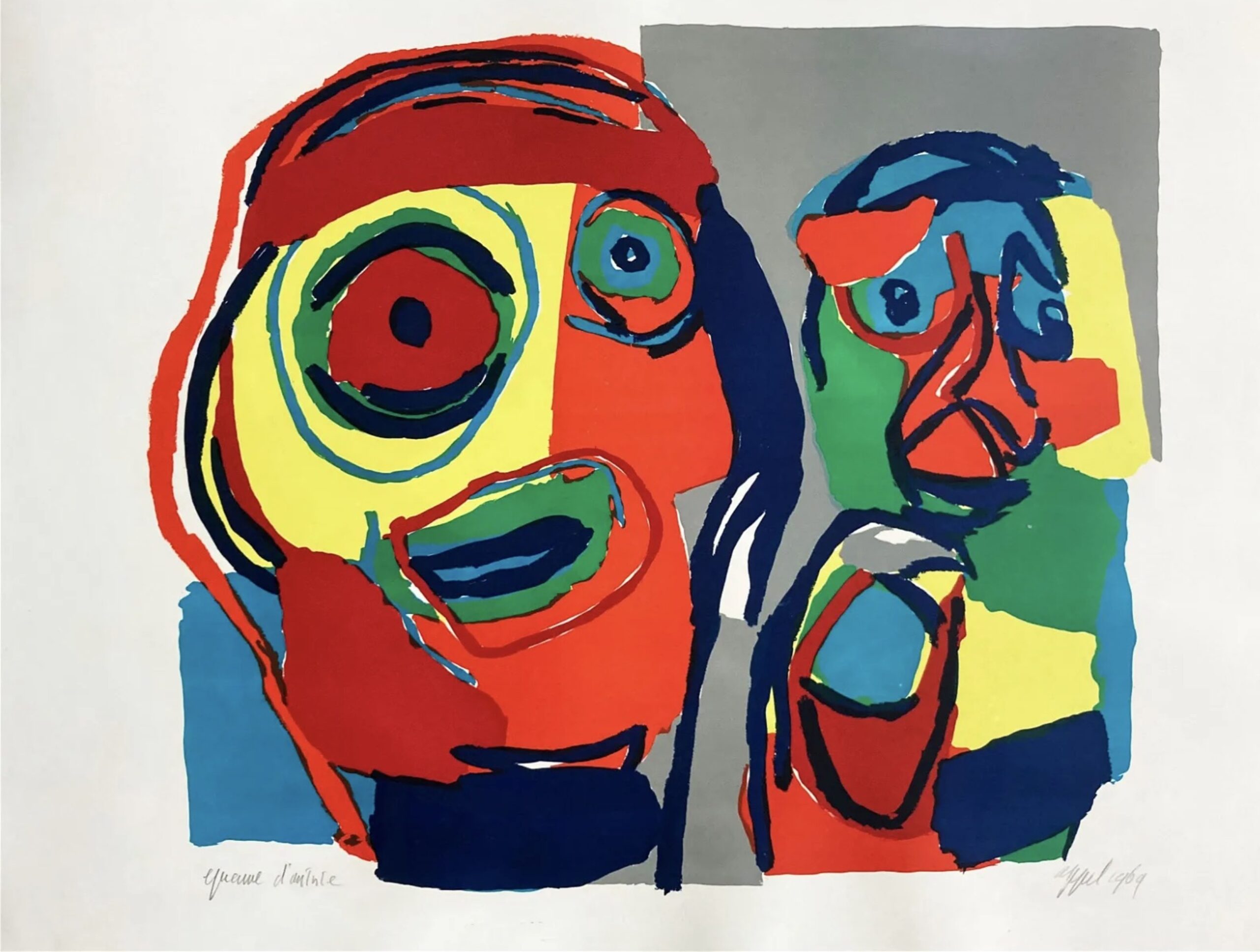 Serie Personages by Karel Appel