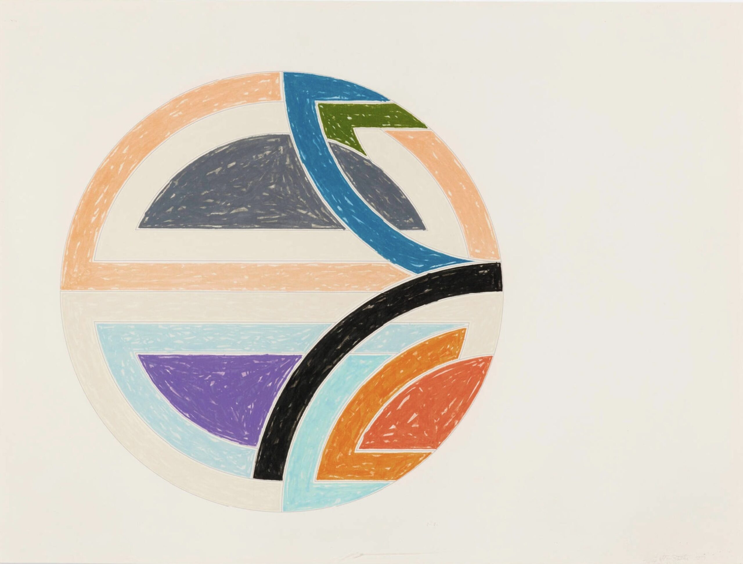 Sinjerli Variation Ia by Frank Stella