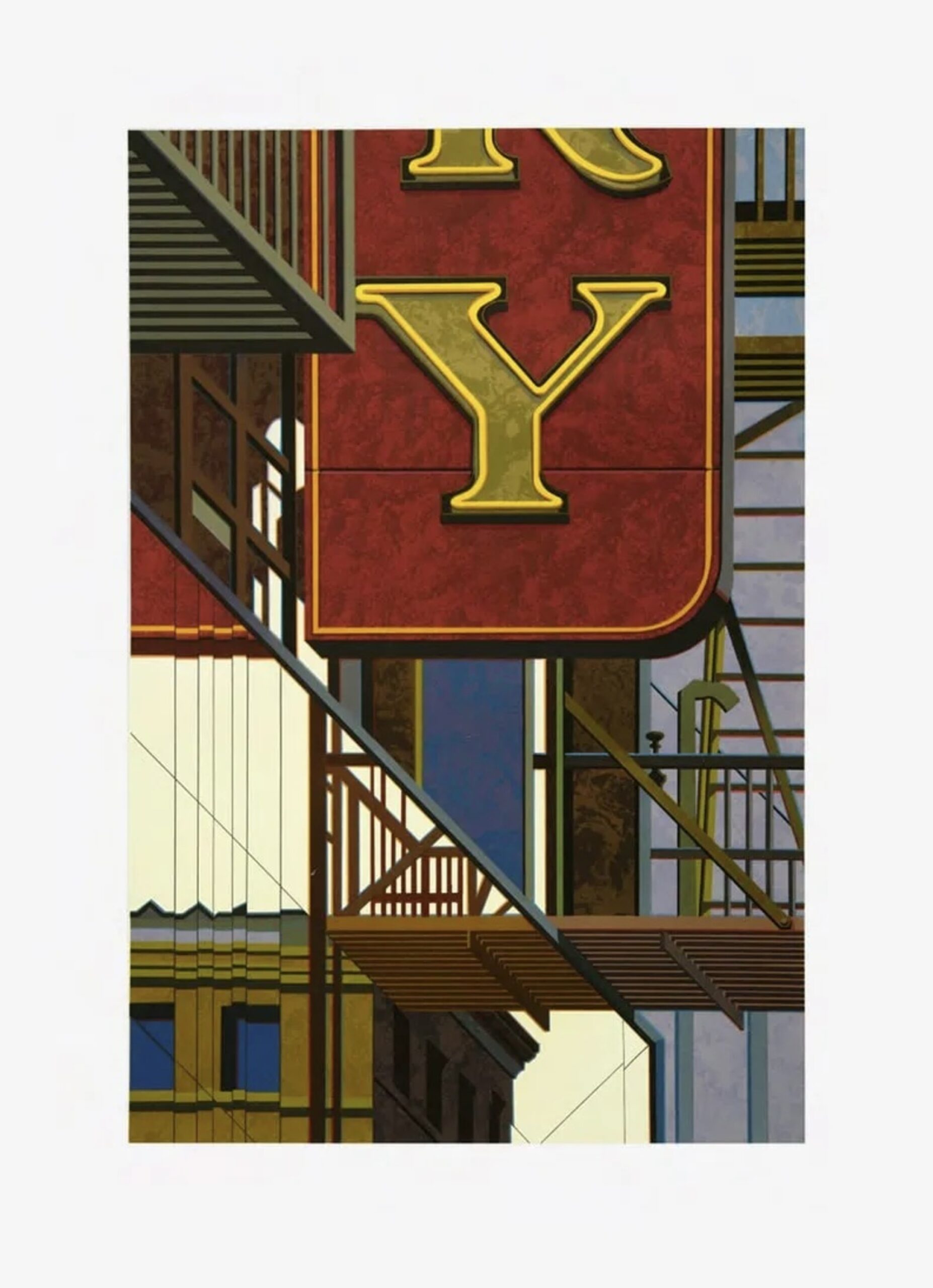 The Letter Y by Robert Cottingham