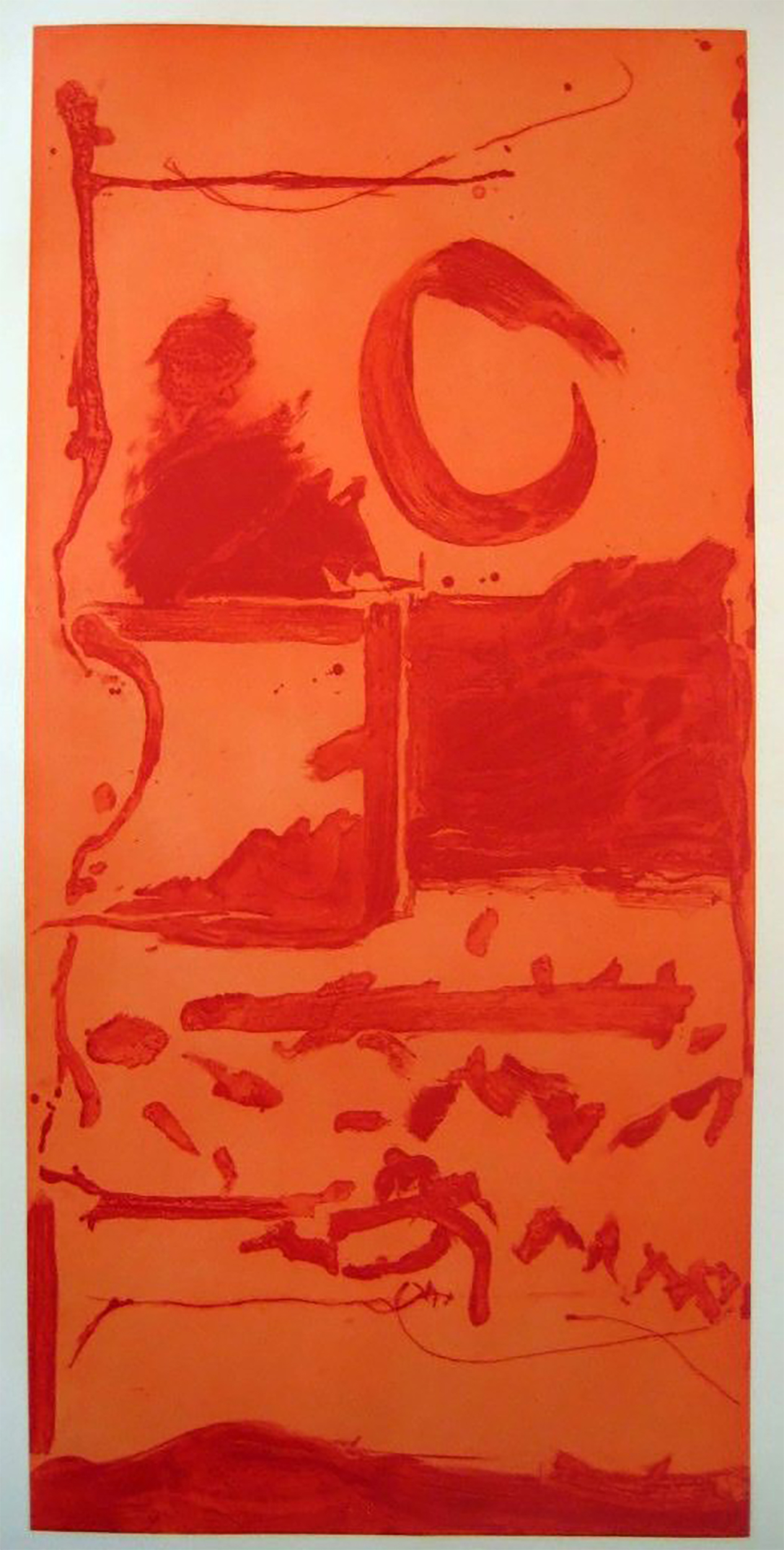 Tout-a-coup by Helen Frankenthaler