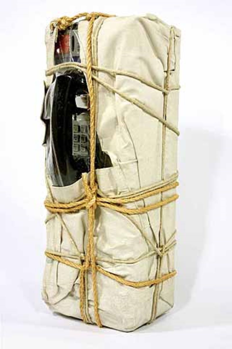 Wrapped Payphone by Christo