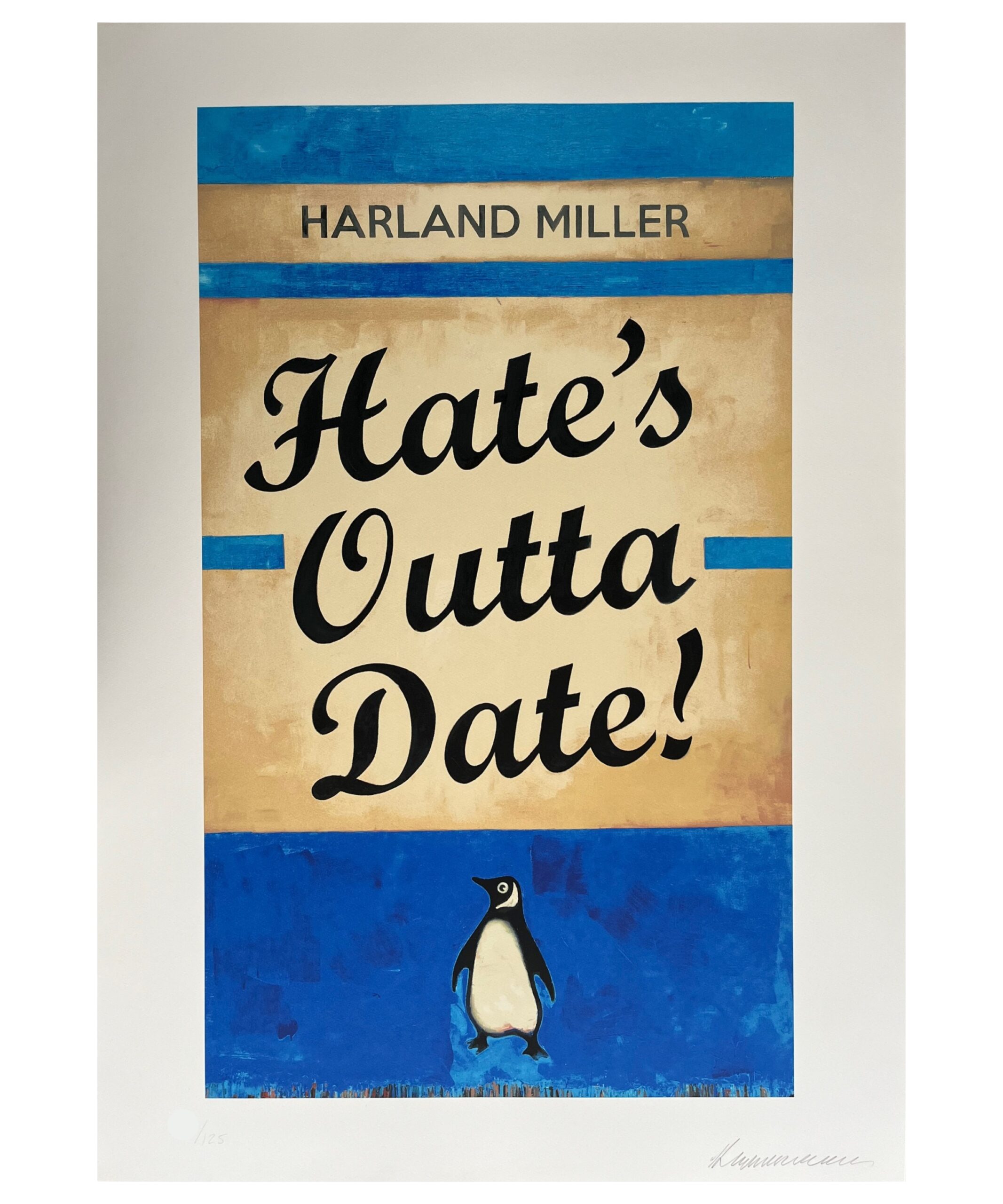 Hates Outta Date by Harland Miller