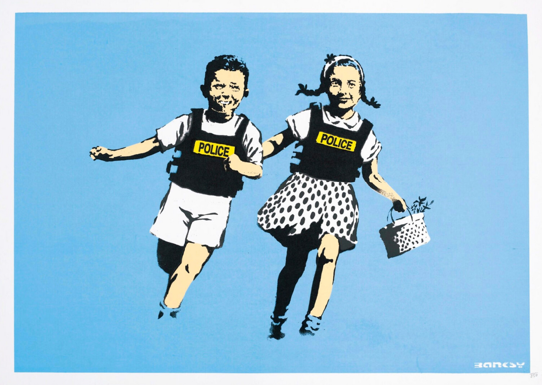 Jack & Jill (Unsigned) by Banksy