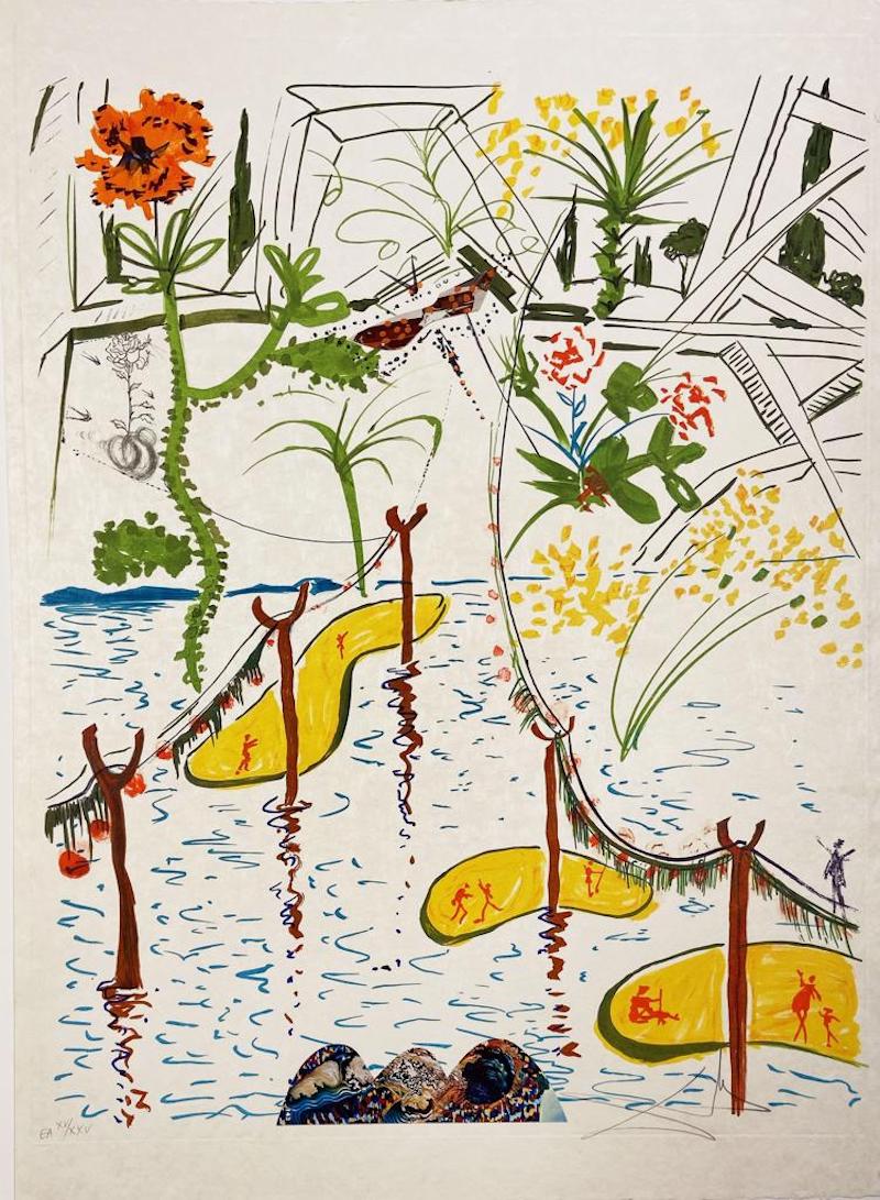 Biological Garden by Salvador Dalí