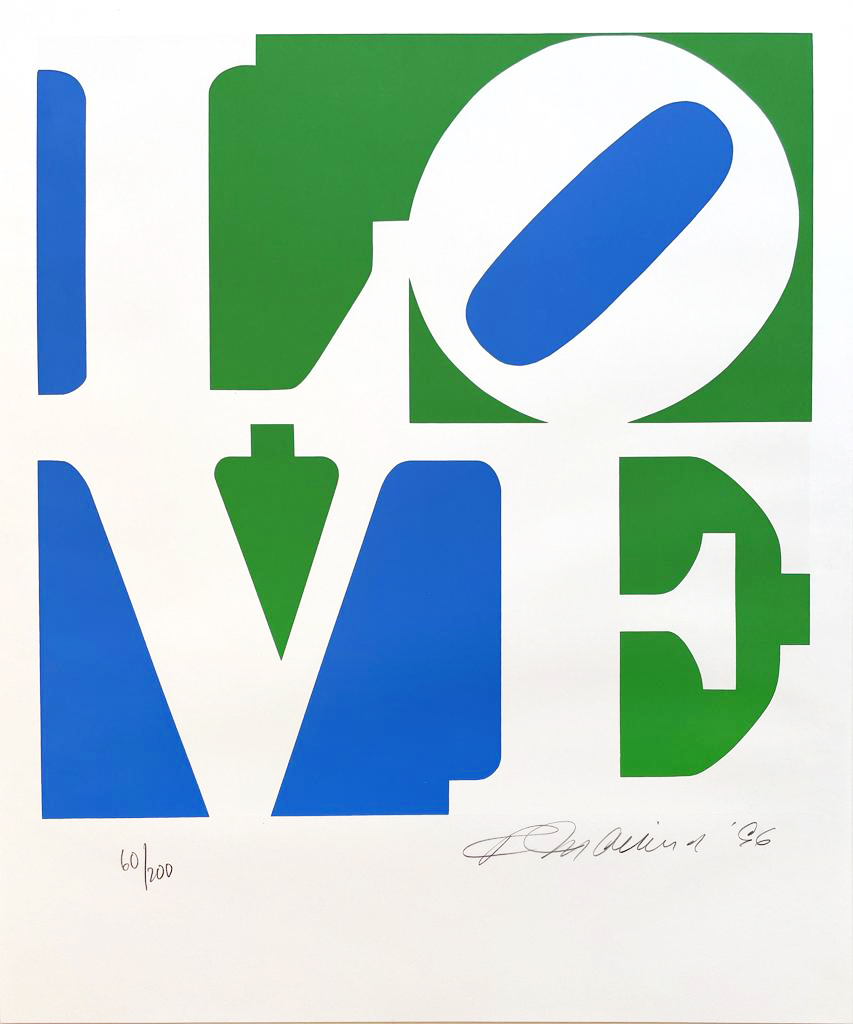 The Book of Love 8 by Robert Indiana