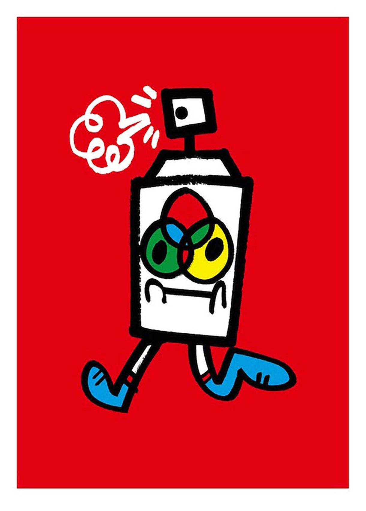 Can Man (Jam Edition 2015) by Jon Burgerman