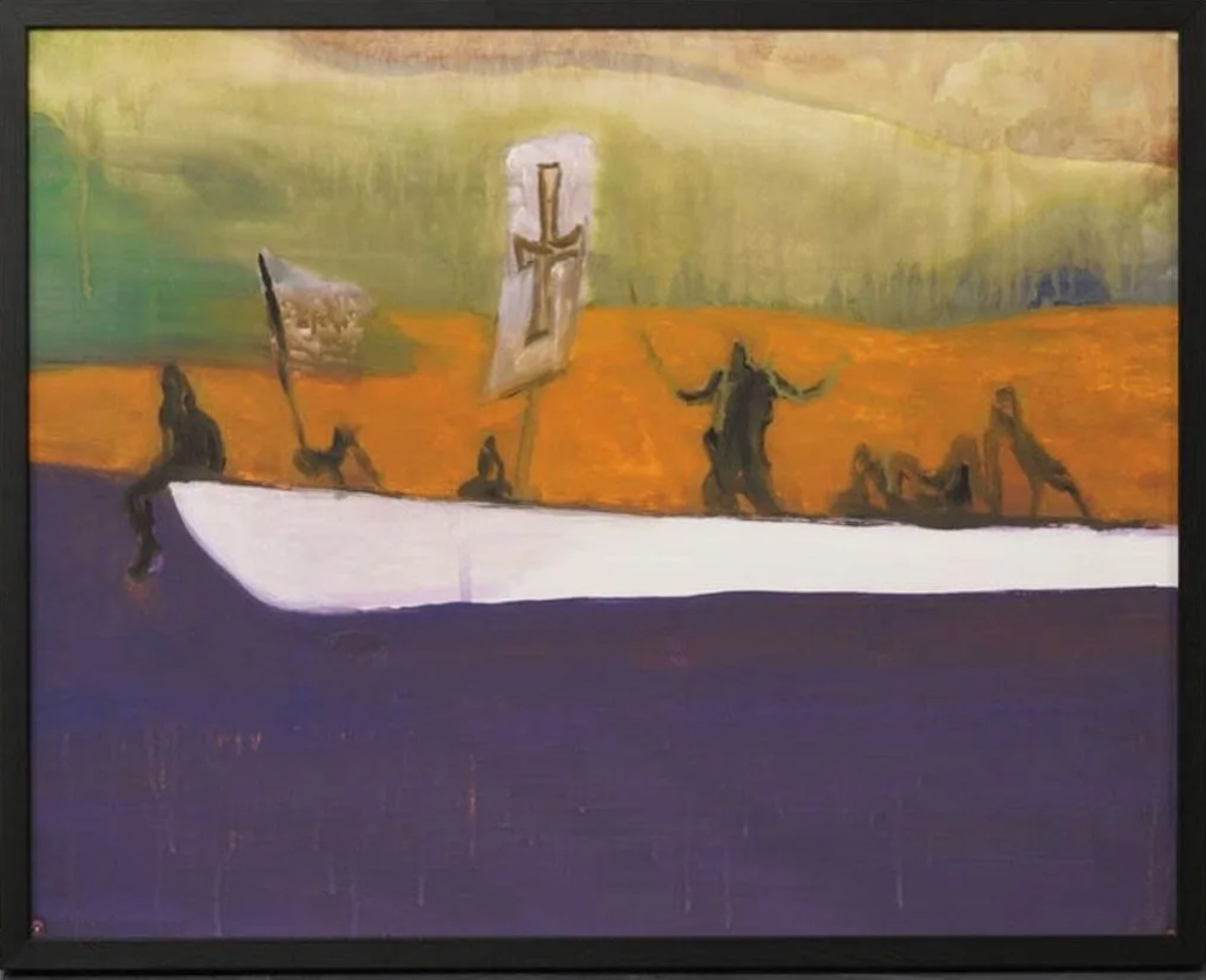 Canoe by Peter Doig