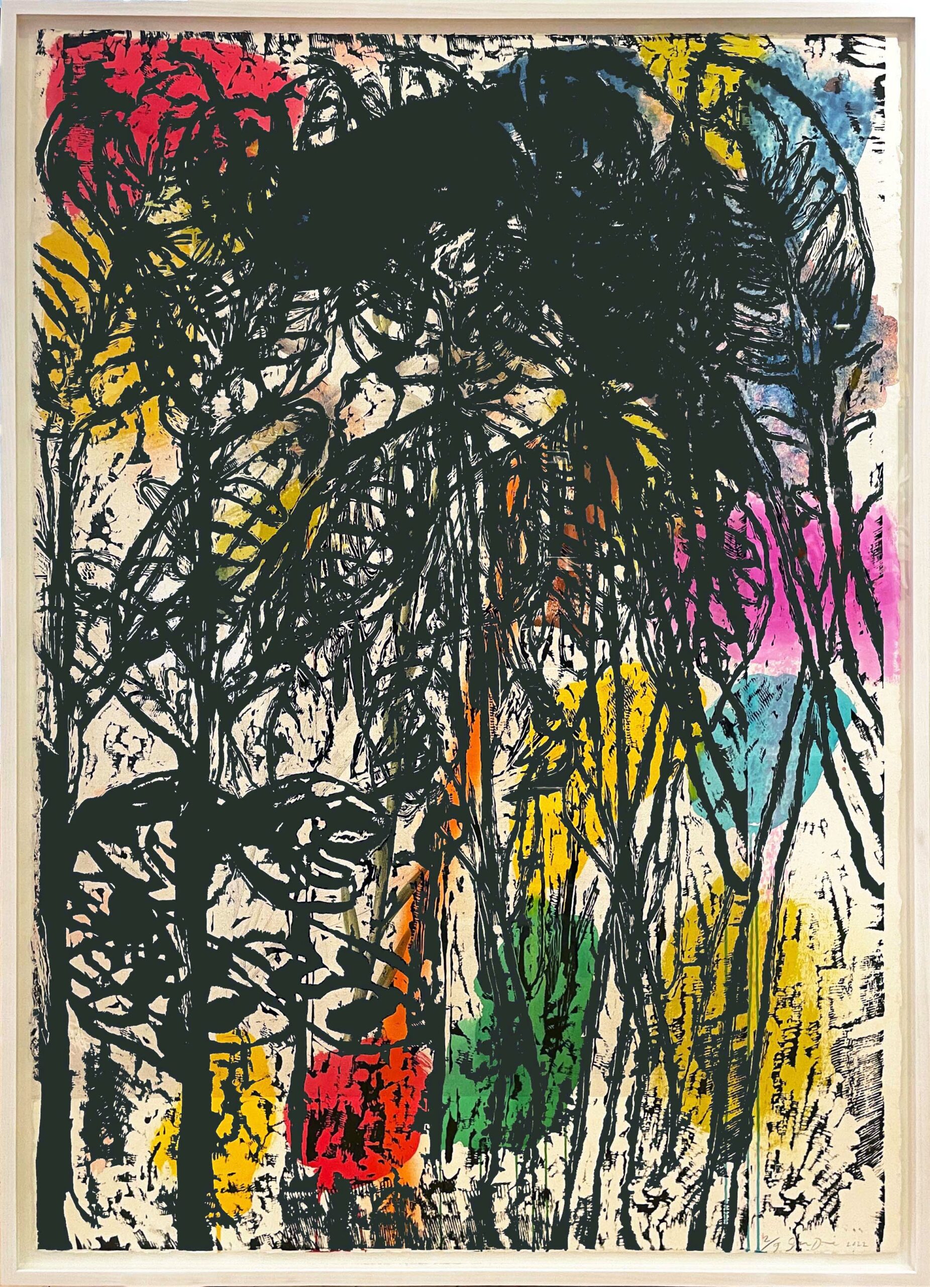 The Rage of Leaves by Jim Dine