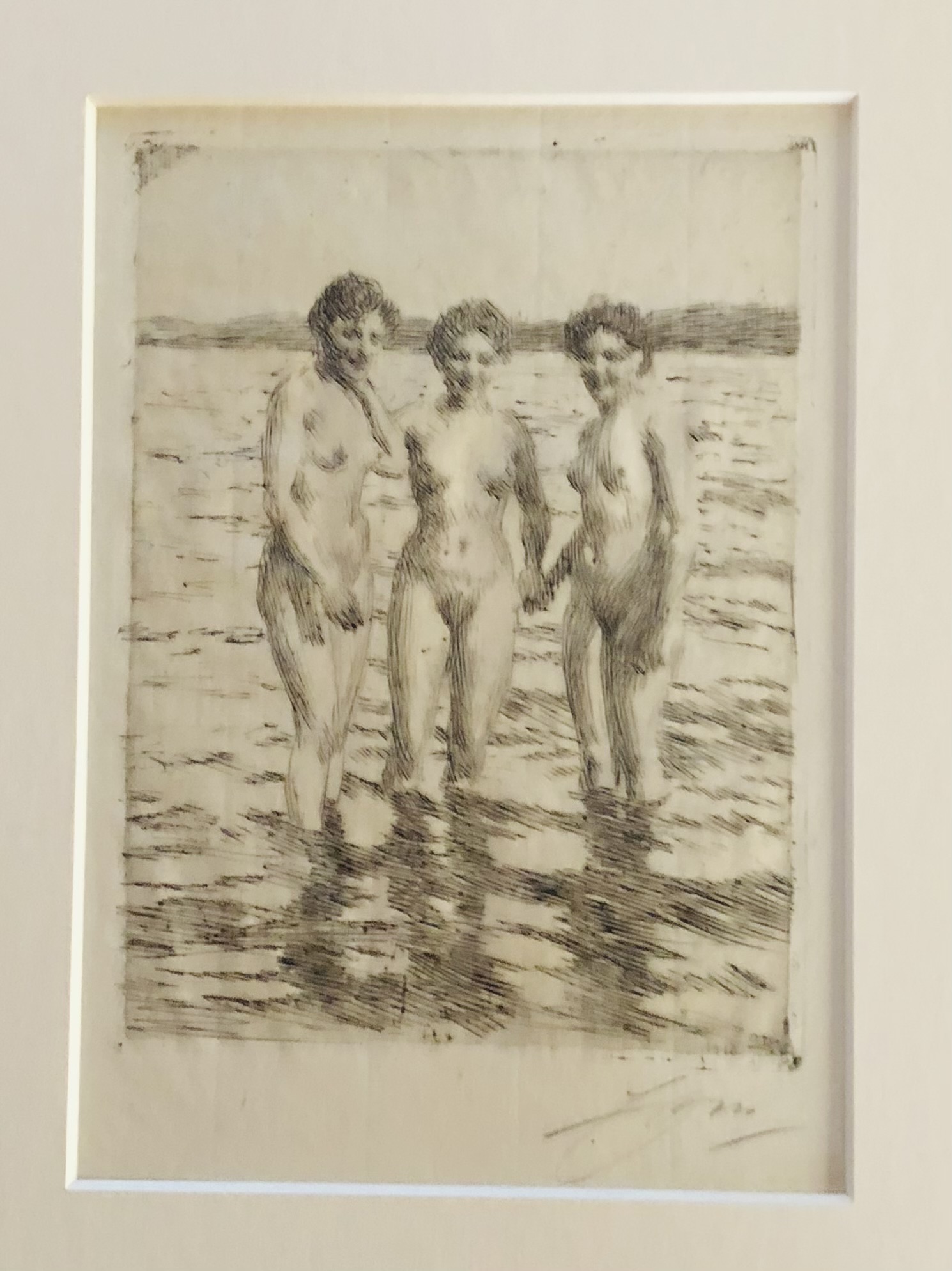 The Three Graces by Anders Zorn