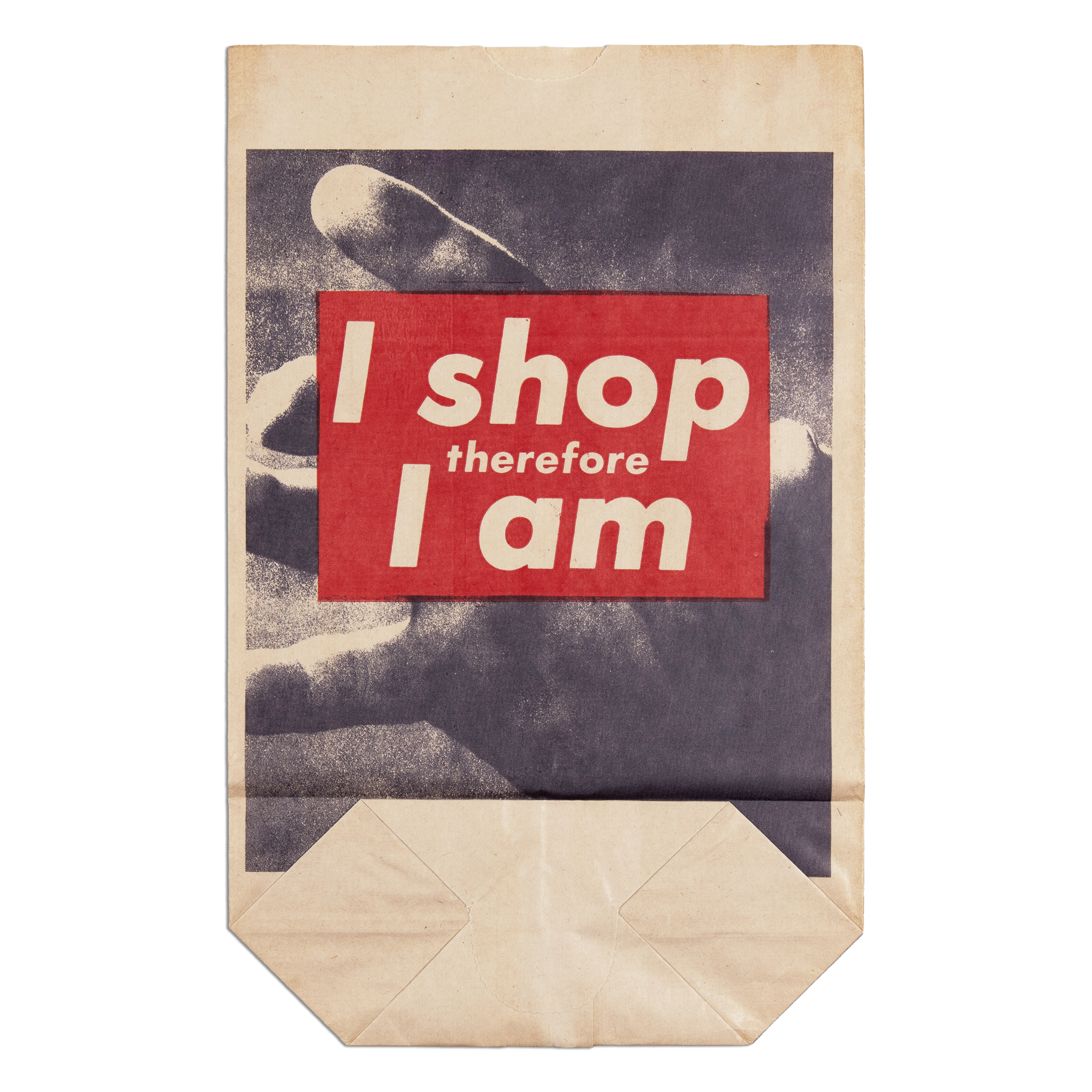 I Shop Therefore I Am by Barbara Kruger