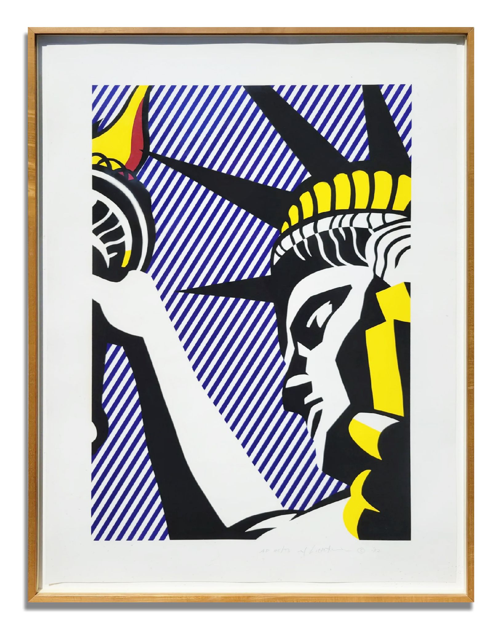 I Love Liberty (C. 192) by Roy Lichtenstein