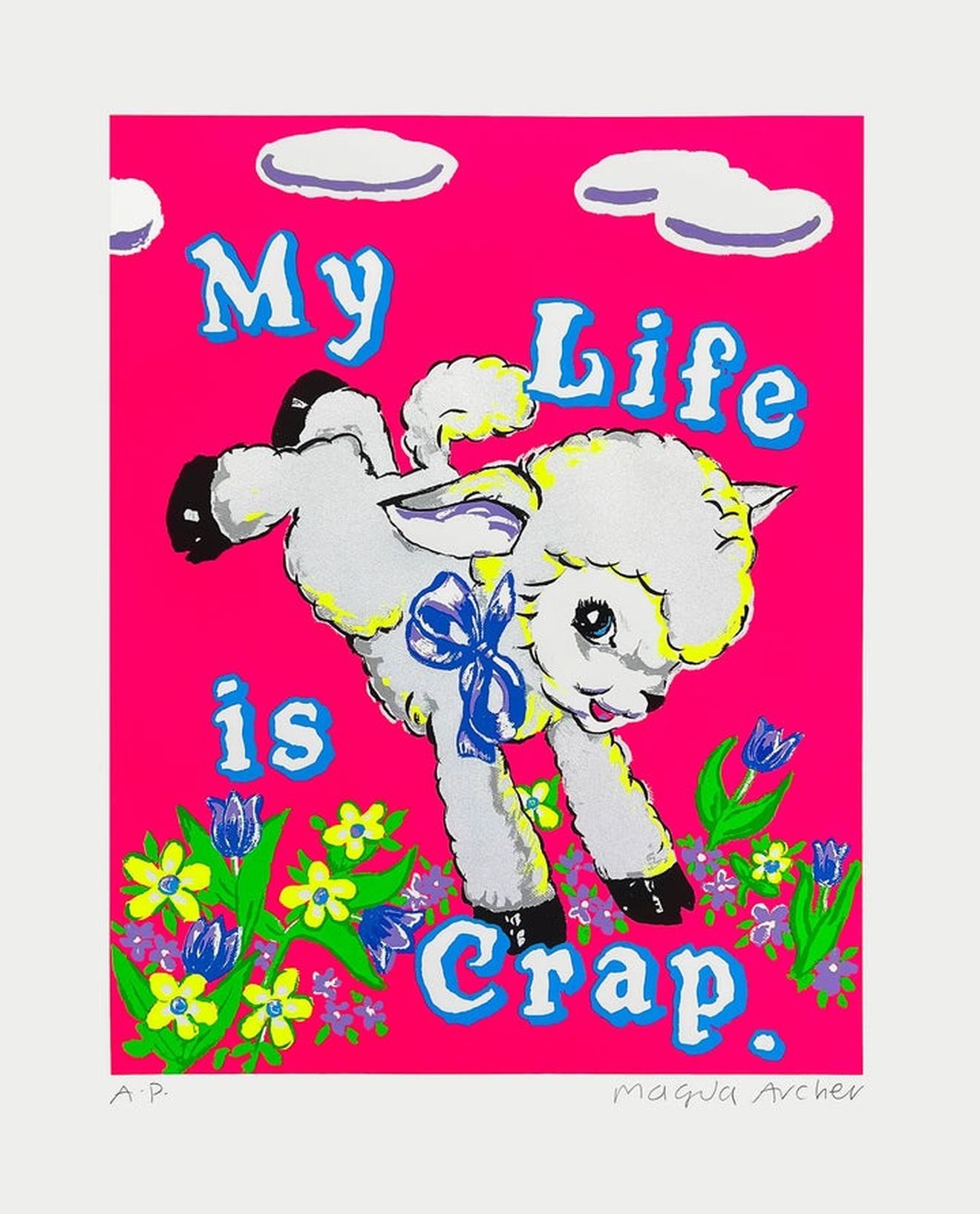 My Life Is Crap (Pink) by Magda Archer