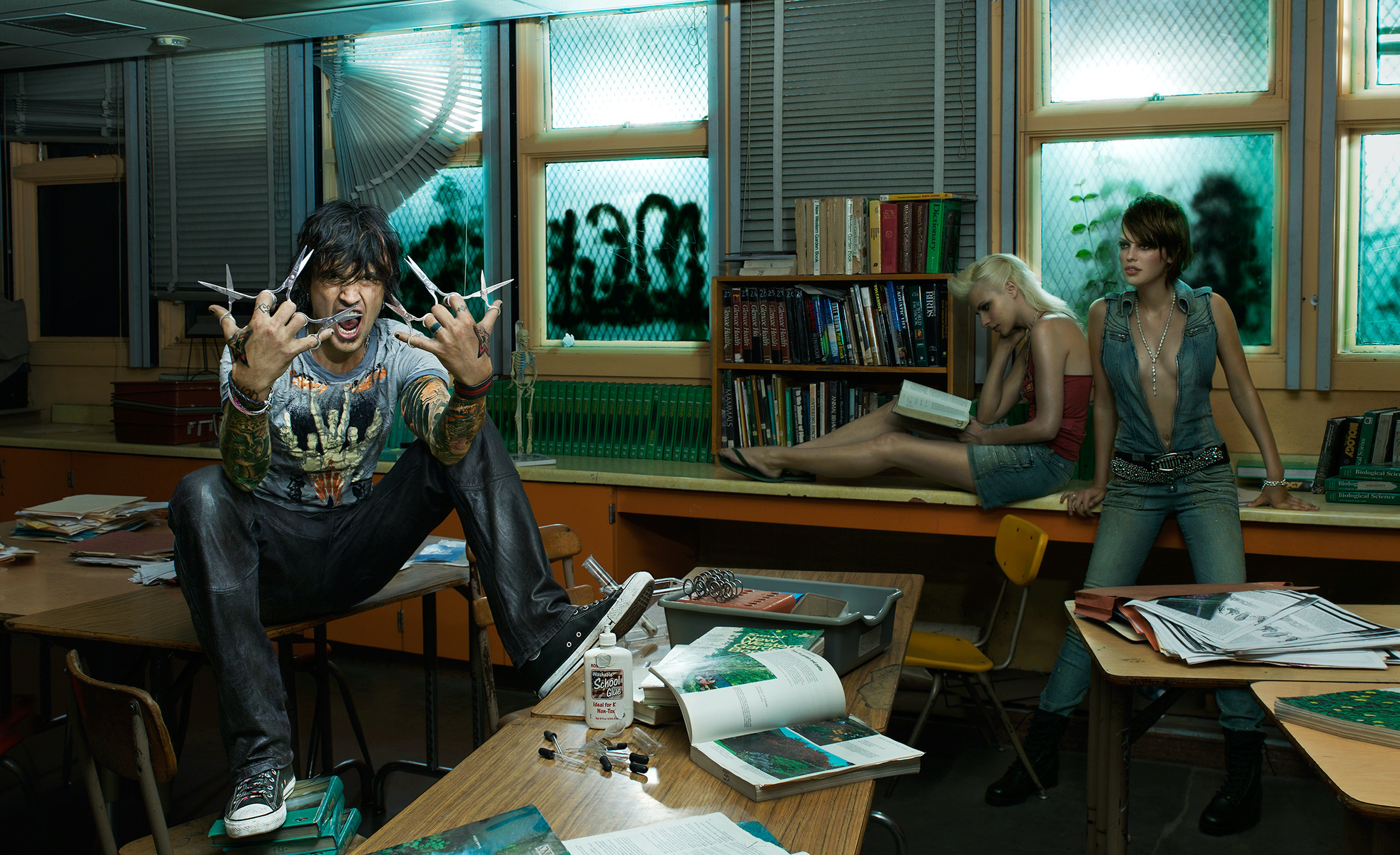 Tommy Lee, The Classroom by Markus Klinko