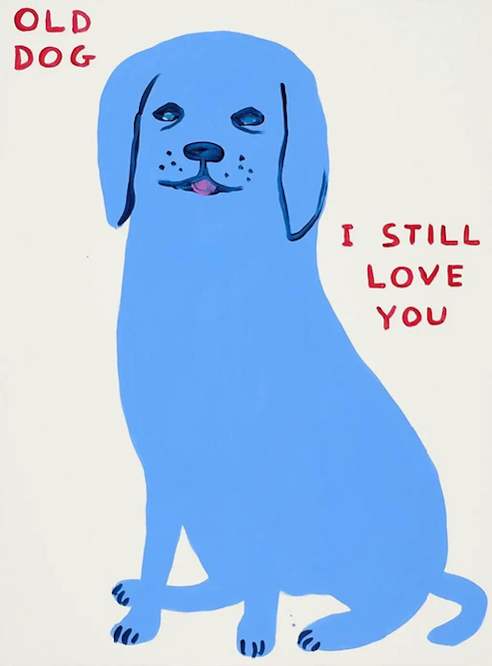 Old Dog, I Still Love You by David Shrigley