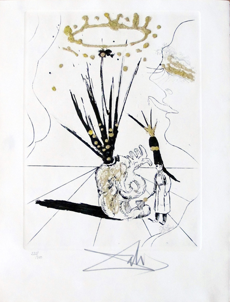 Pudentiane from Les Amours Jaunes by Salvador Dalí