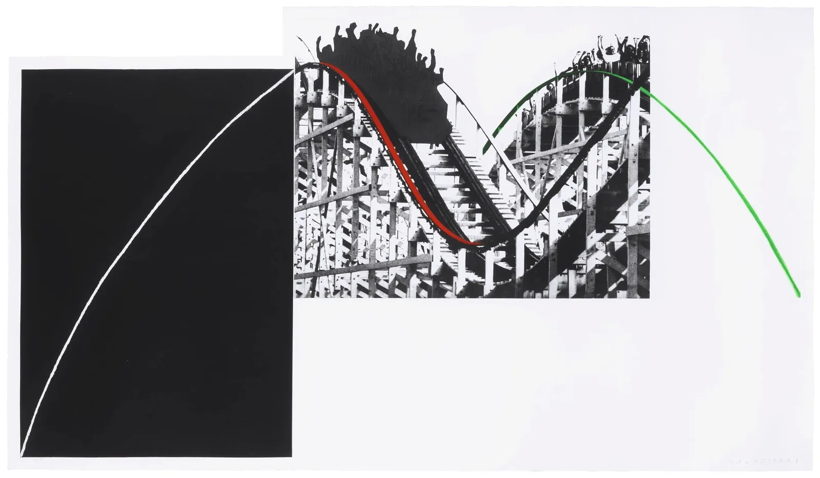 Rollercoaster by John Baldessari