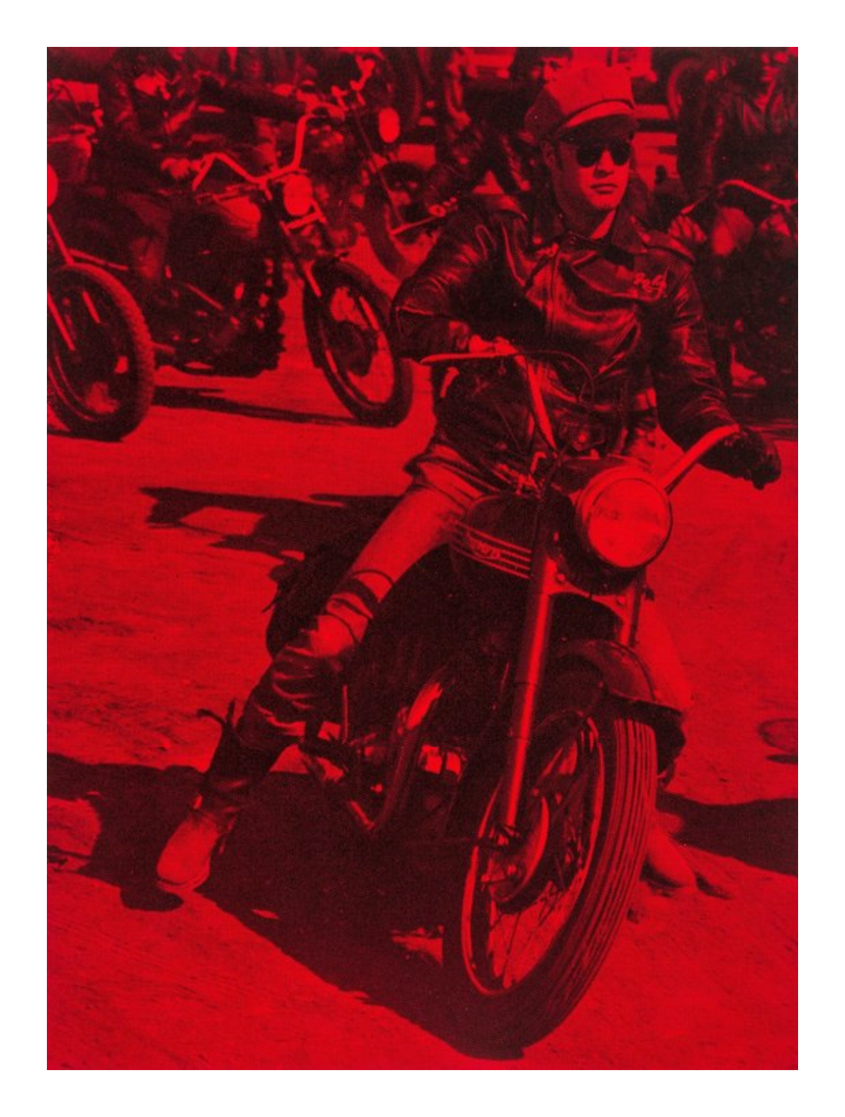 Brando On Bike (First Edition) by Russell Young