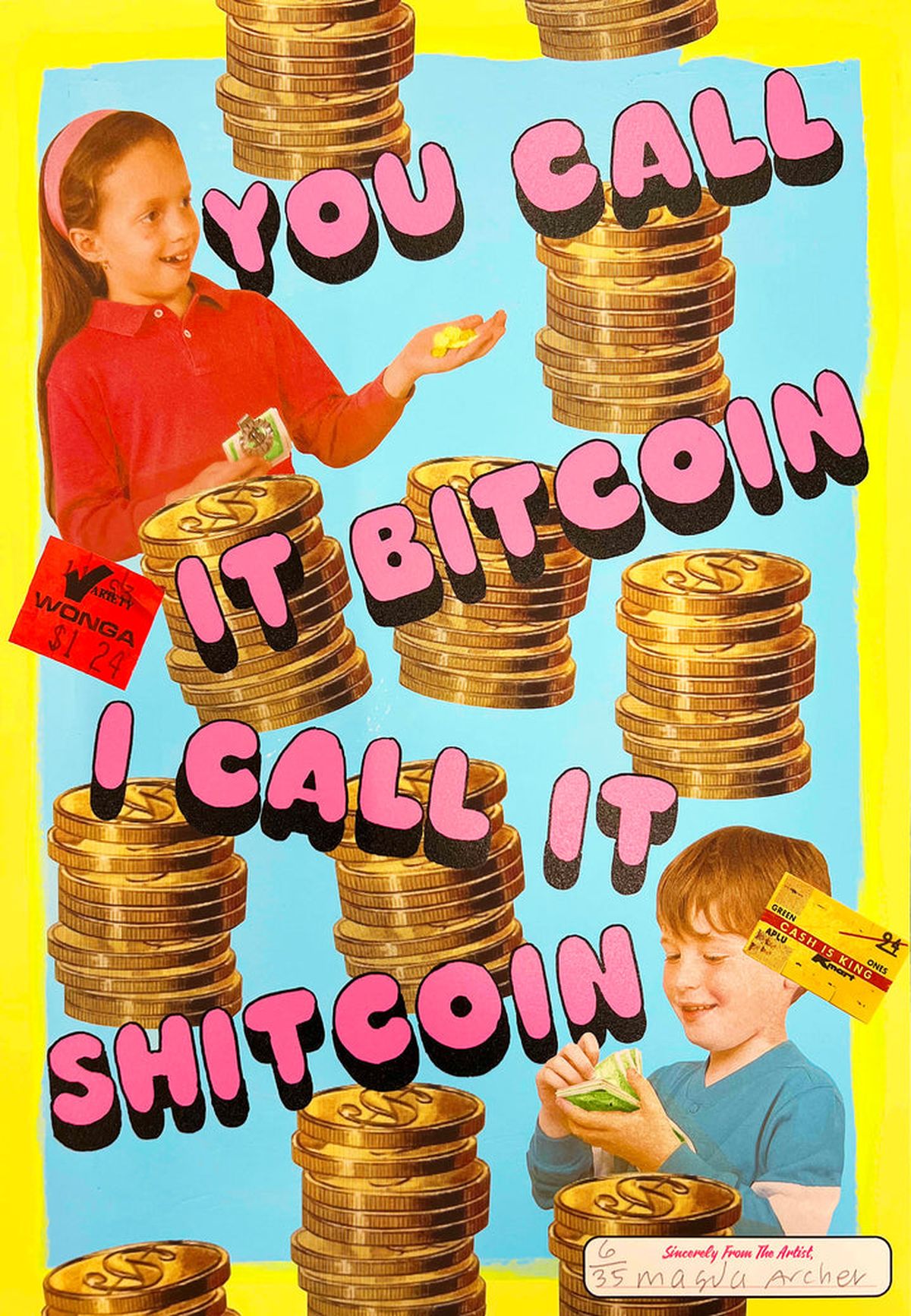 Shitcoin by Magda Archer