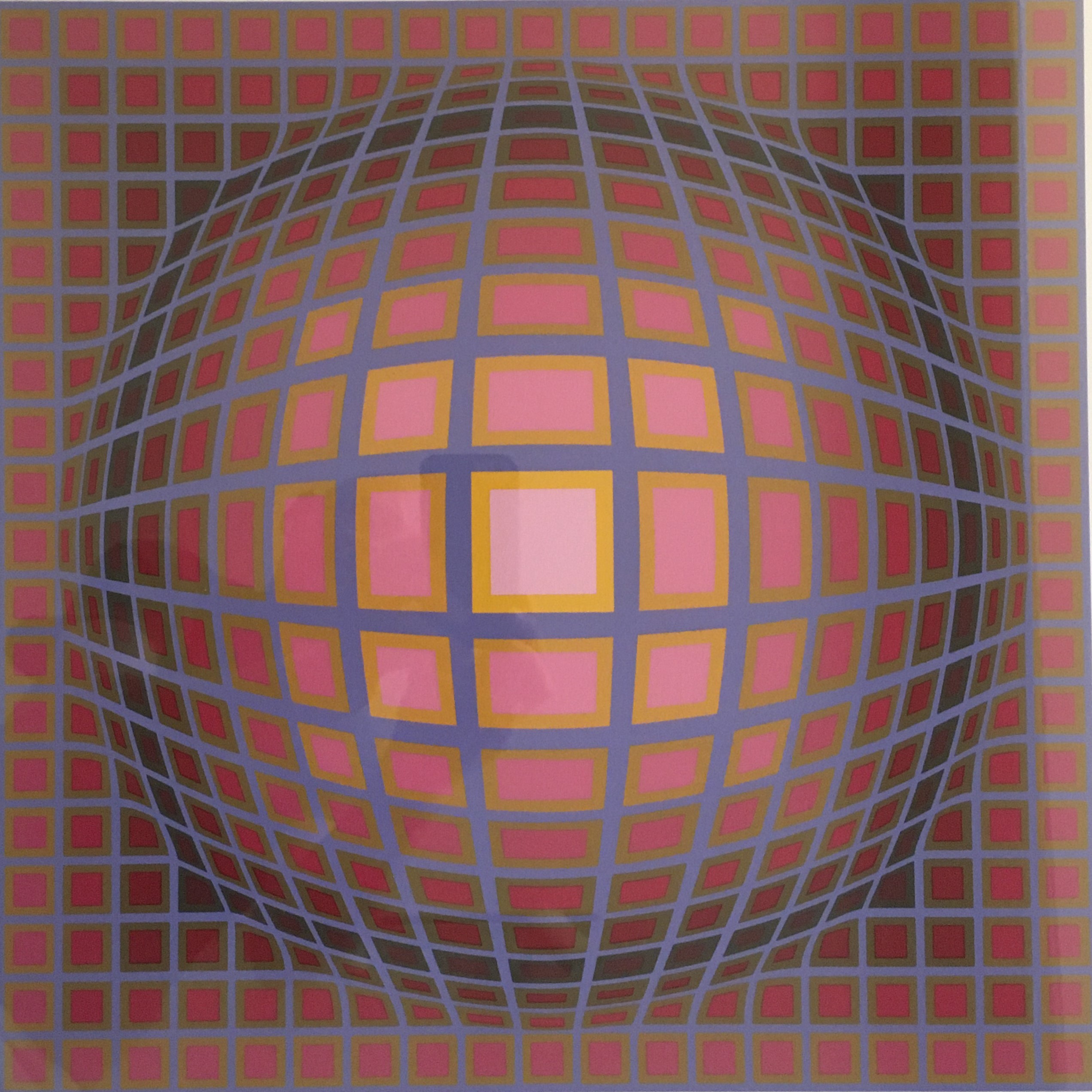 Titan c by Victor Vasarely