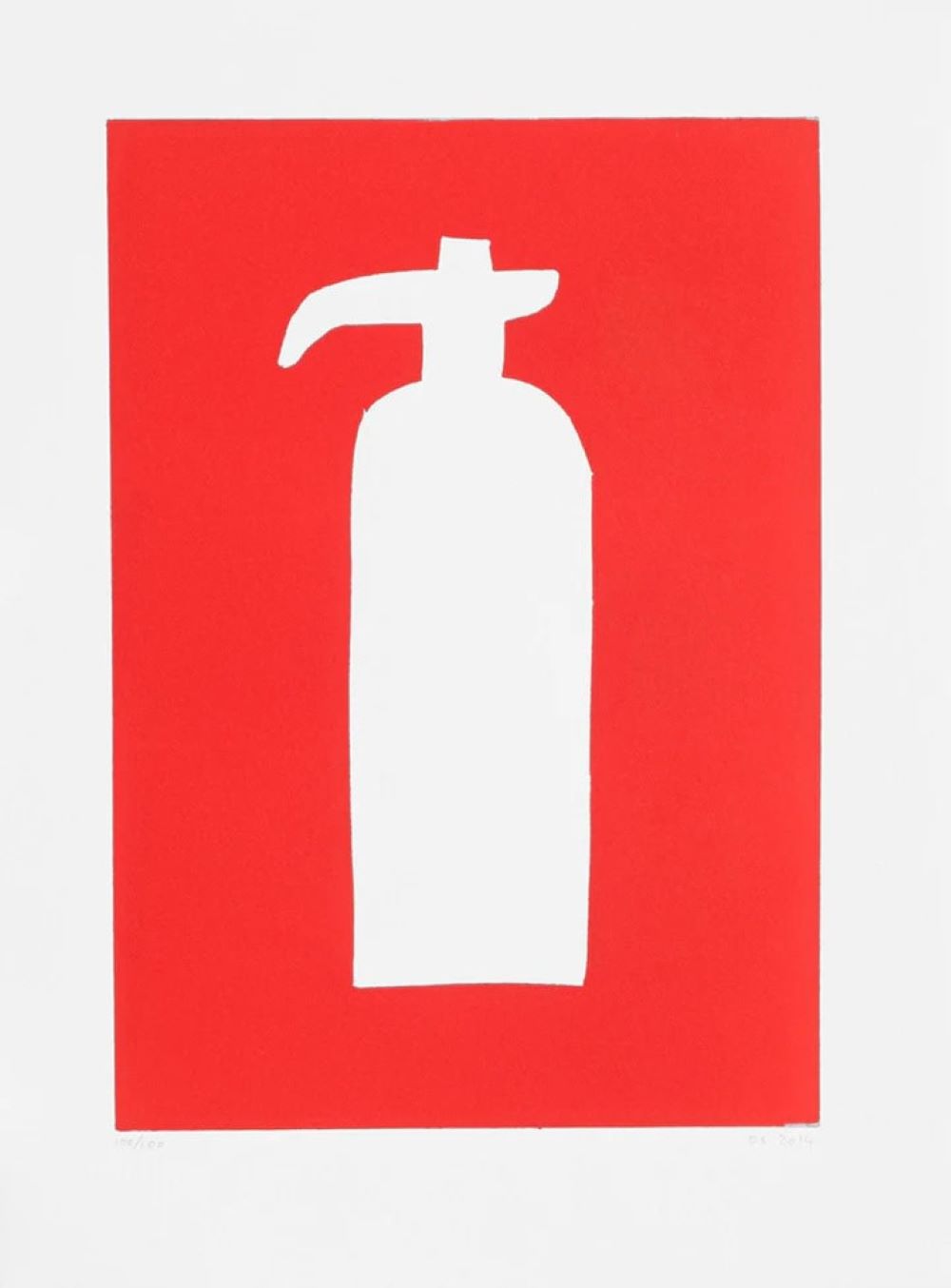 Fire Extinguisher by David Shrigley