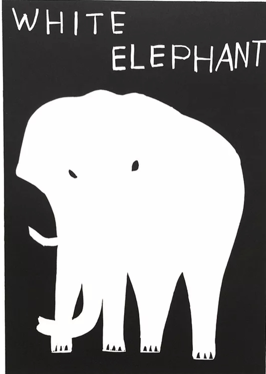 White Elephant by David Shrigley