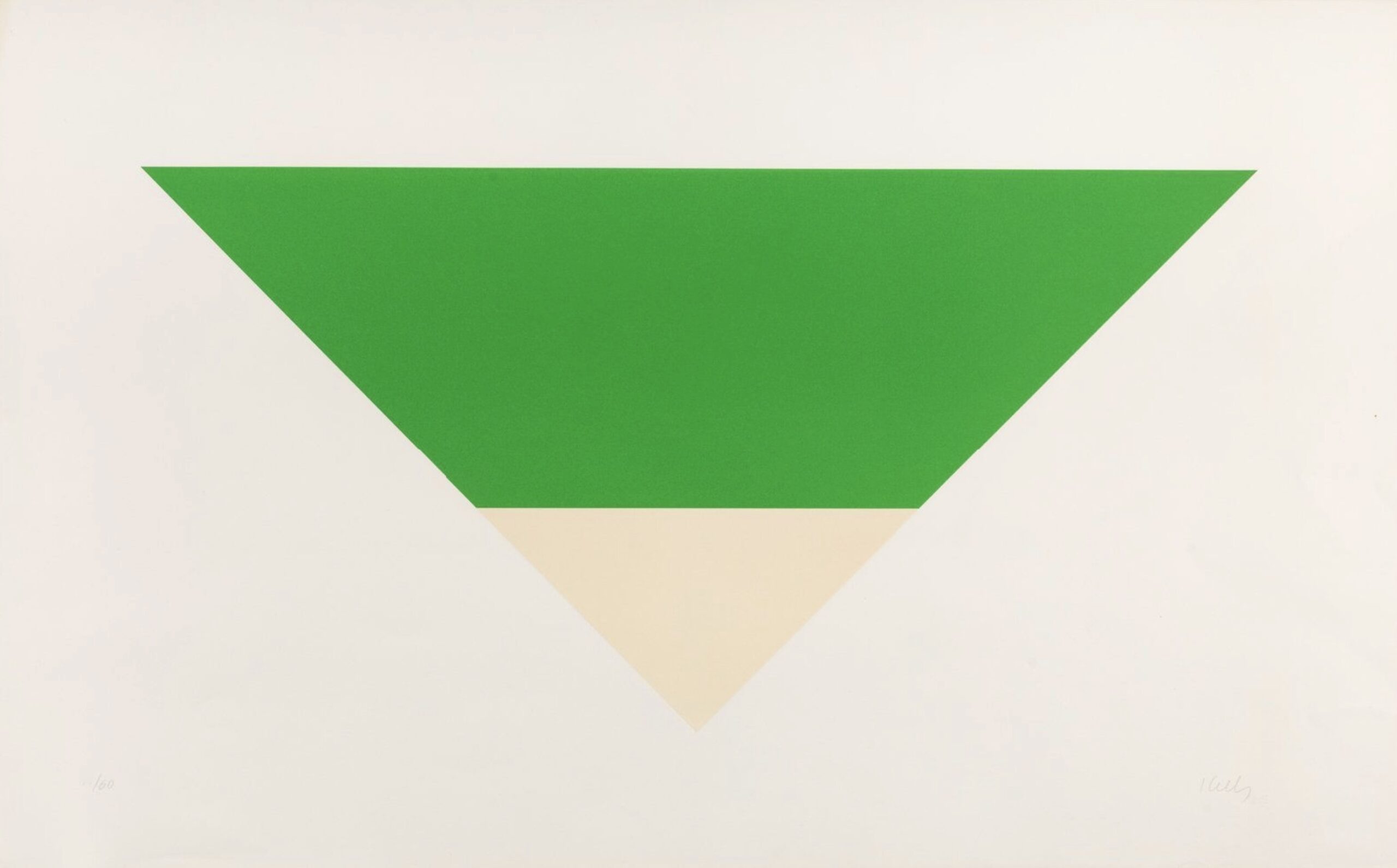 Green/White by Ellsworth Kelly