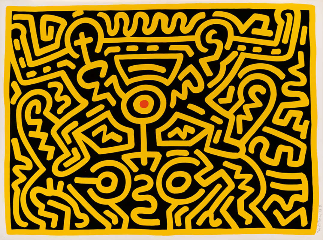 Growing #3 by Keith Haring