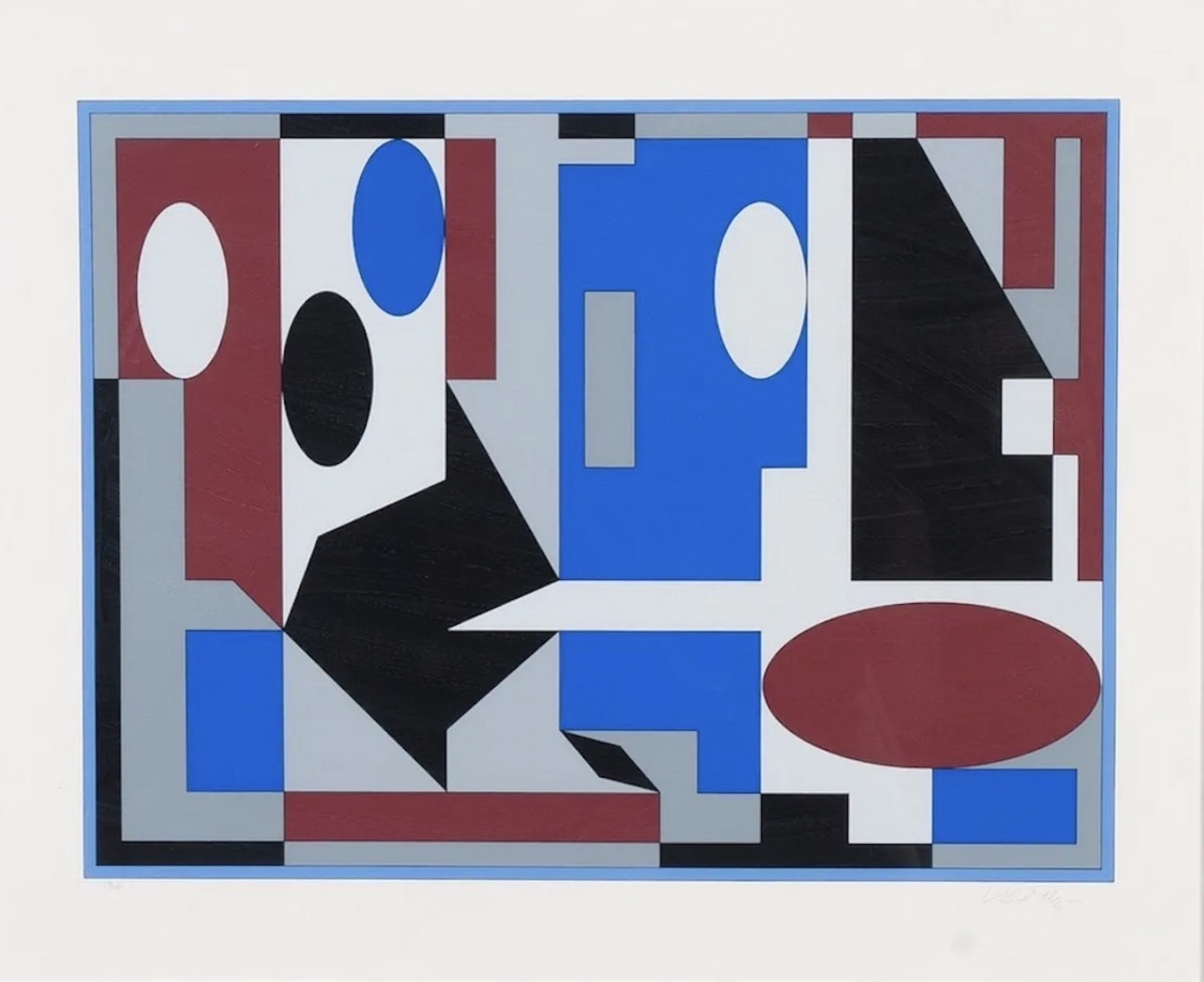 Composition by Victor Vasarely