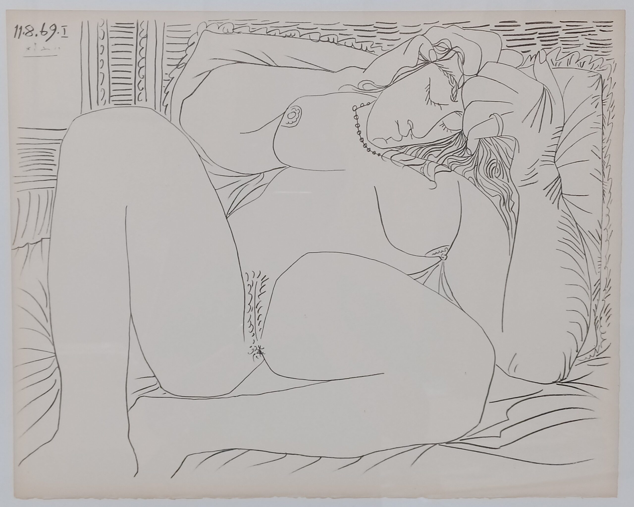 Couples and female nudes I by Pablo Picasso