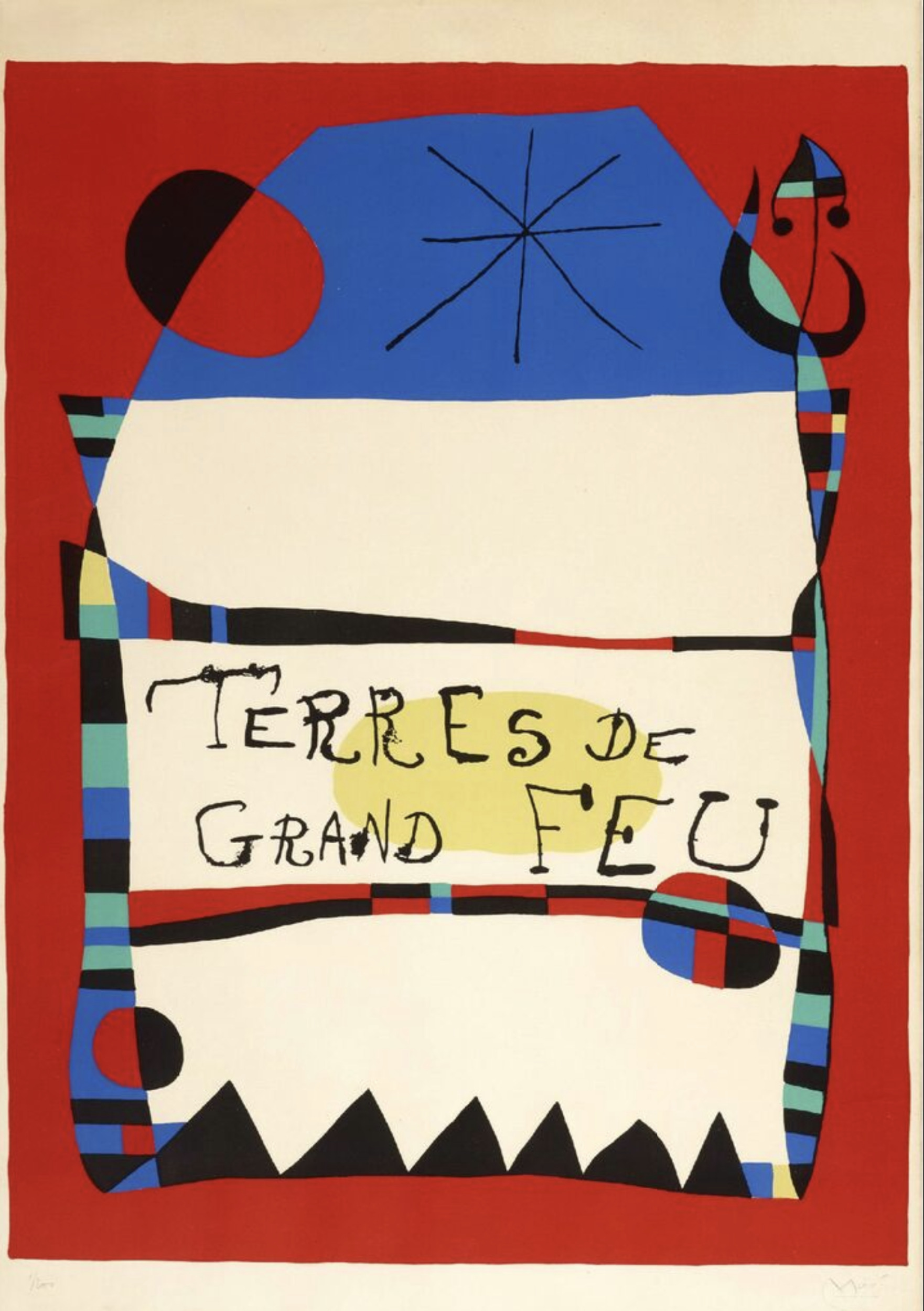 Terres de Grand Feu by Joan Miró