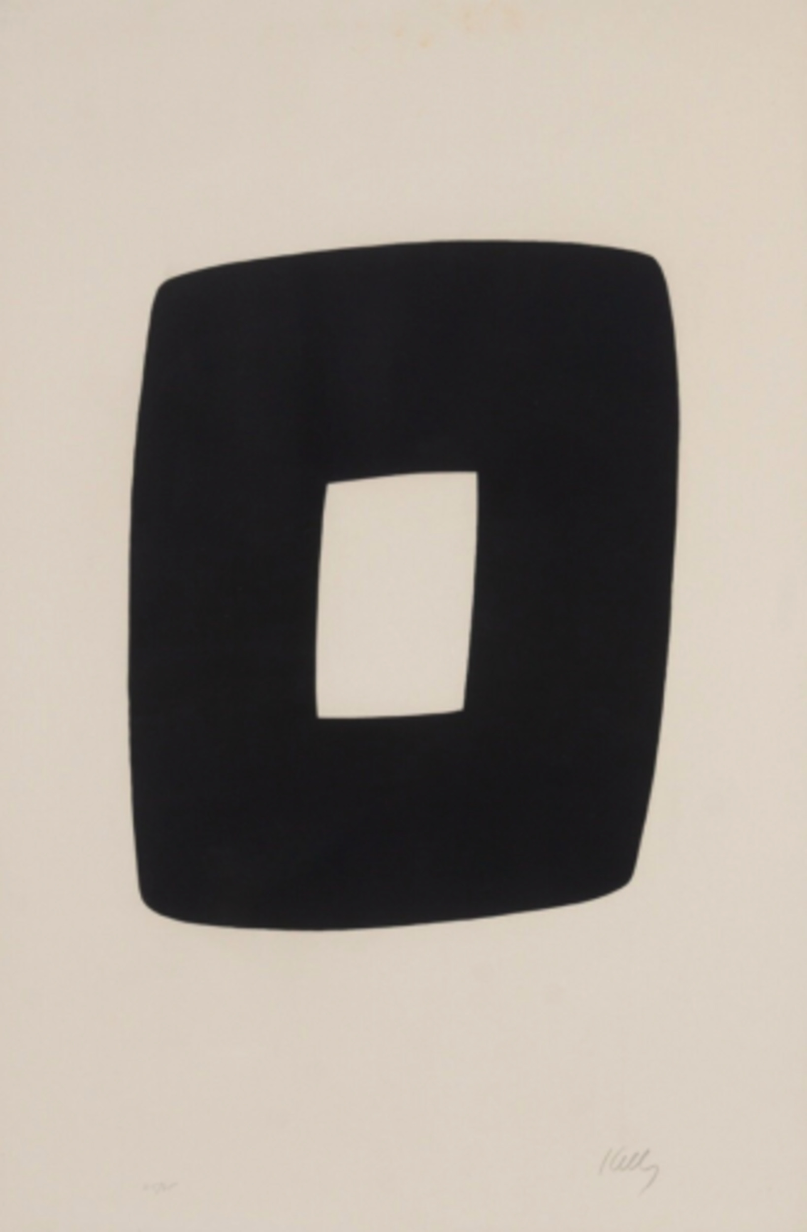 Black and White by Ellsworth Kelly