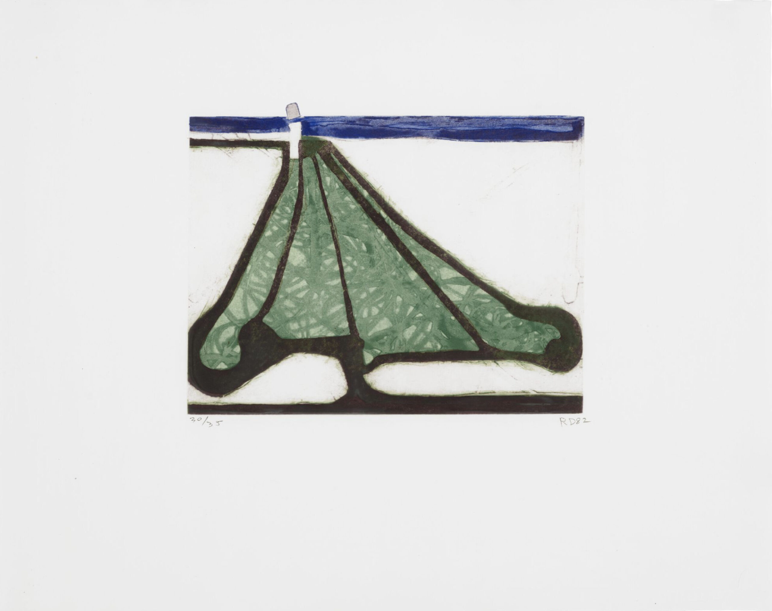 Green Tree Spade by Richard Diebenkorn