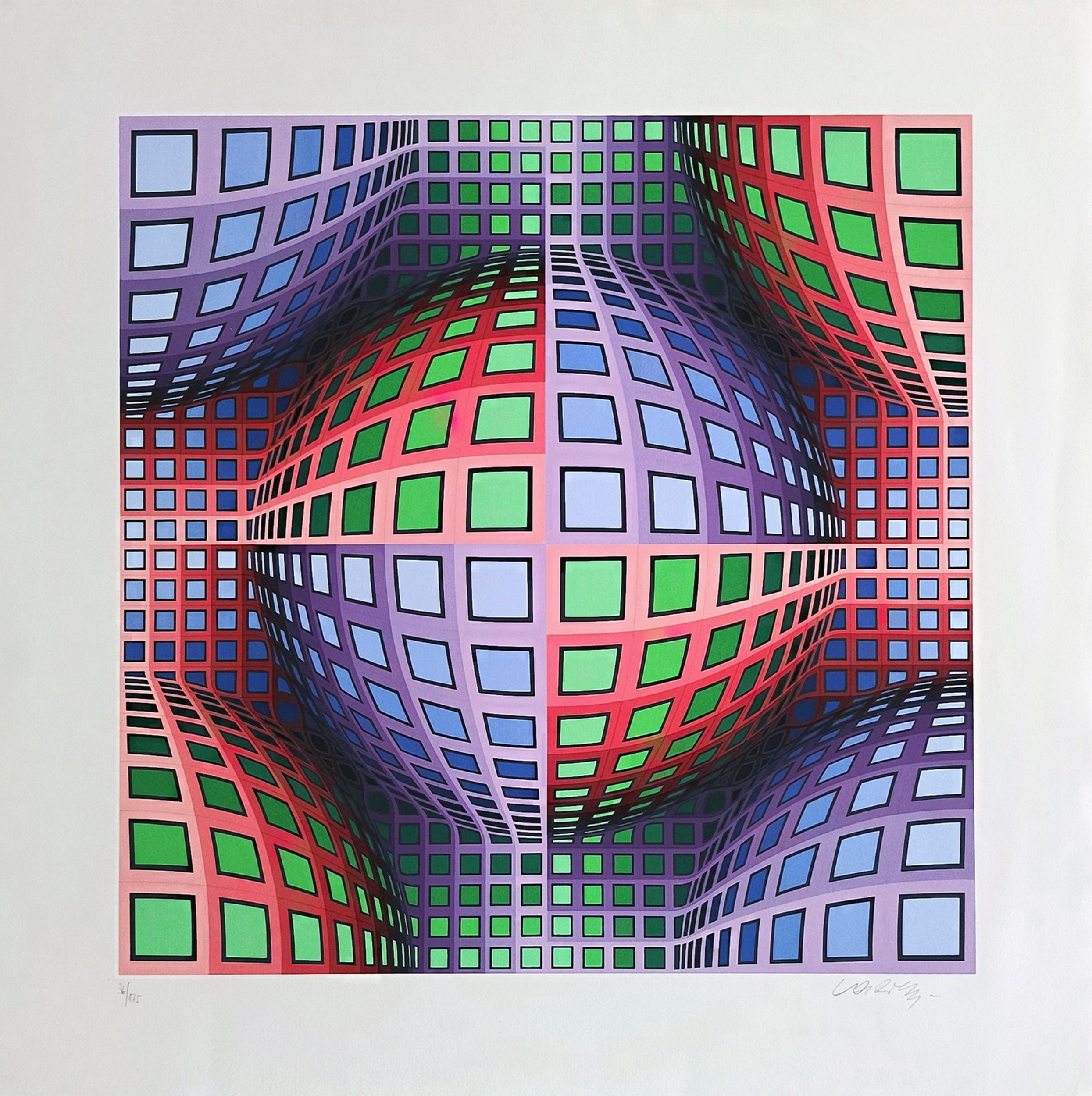 Lava by Victor Vasarely