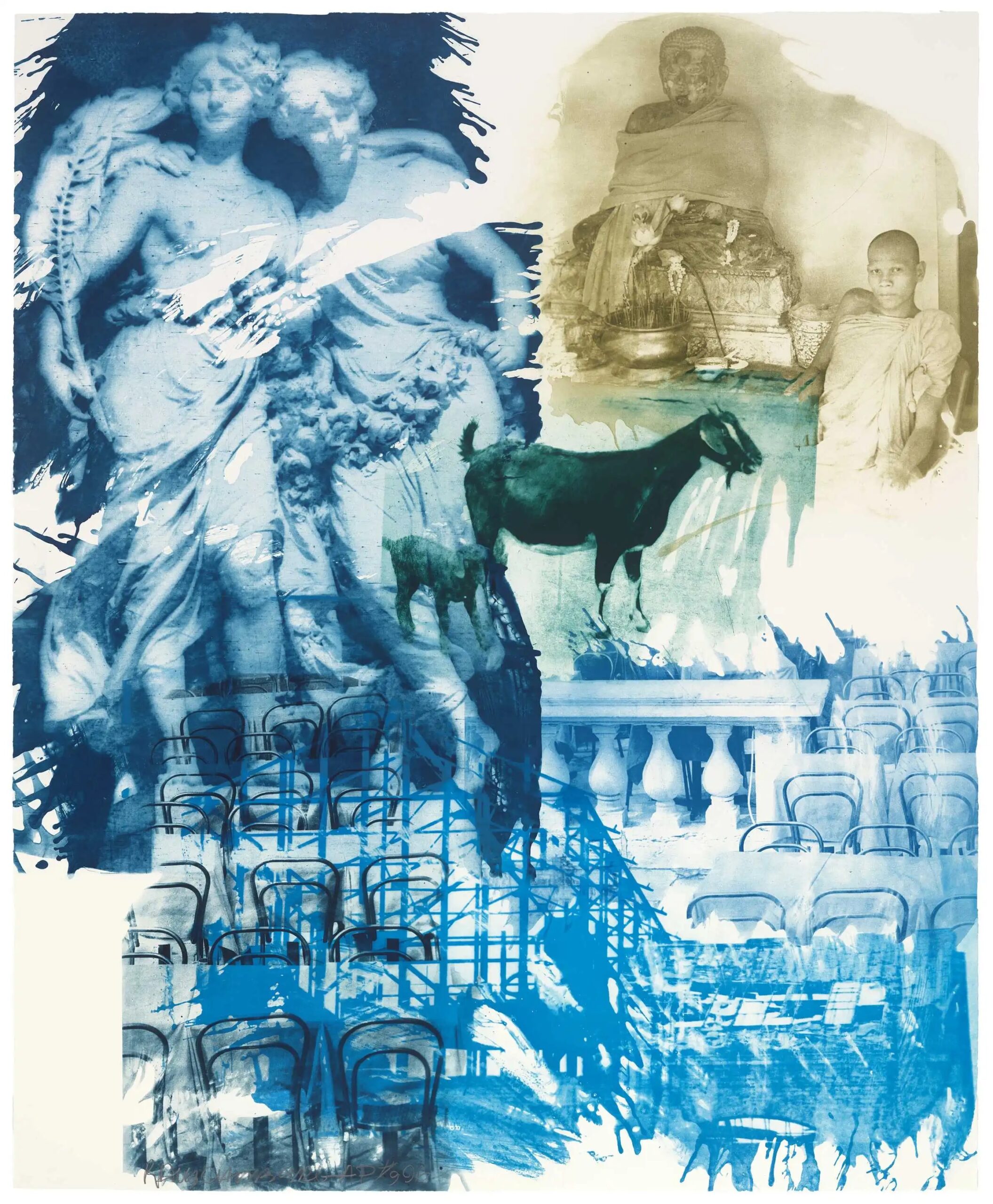 Intermission (Ground Rules) by Robert Rauschenberg