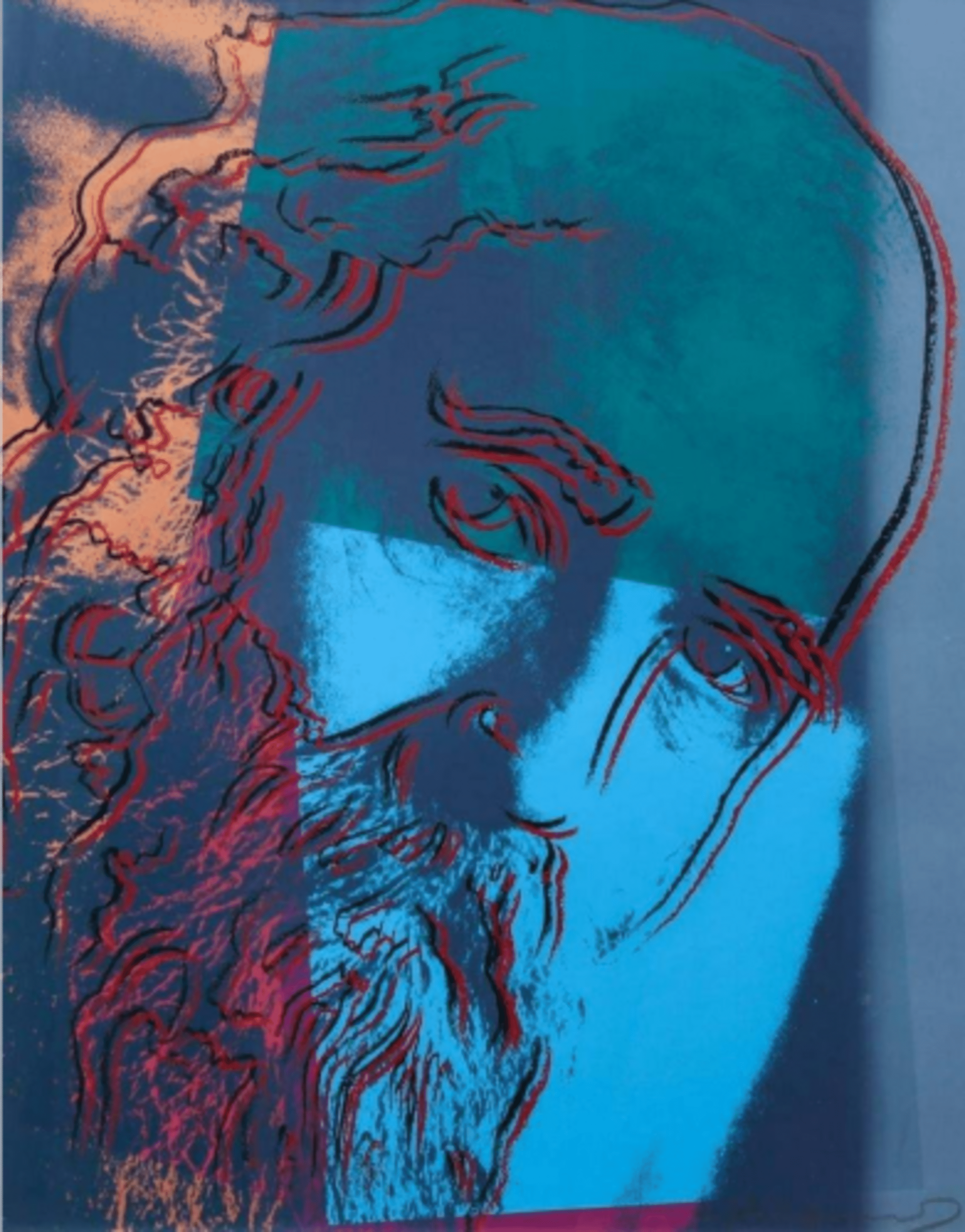 Martin Buber by Andy Warhol