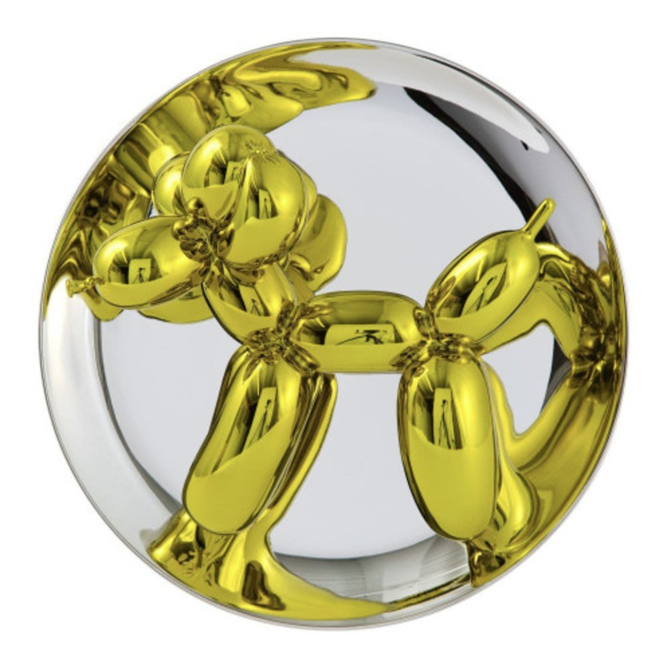 Balloon Dog (Yellow) by Jeff Koons