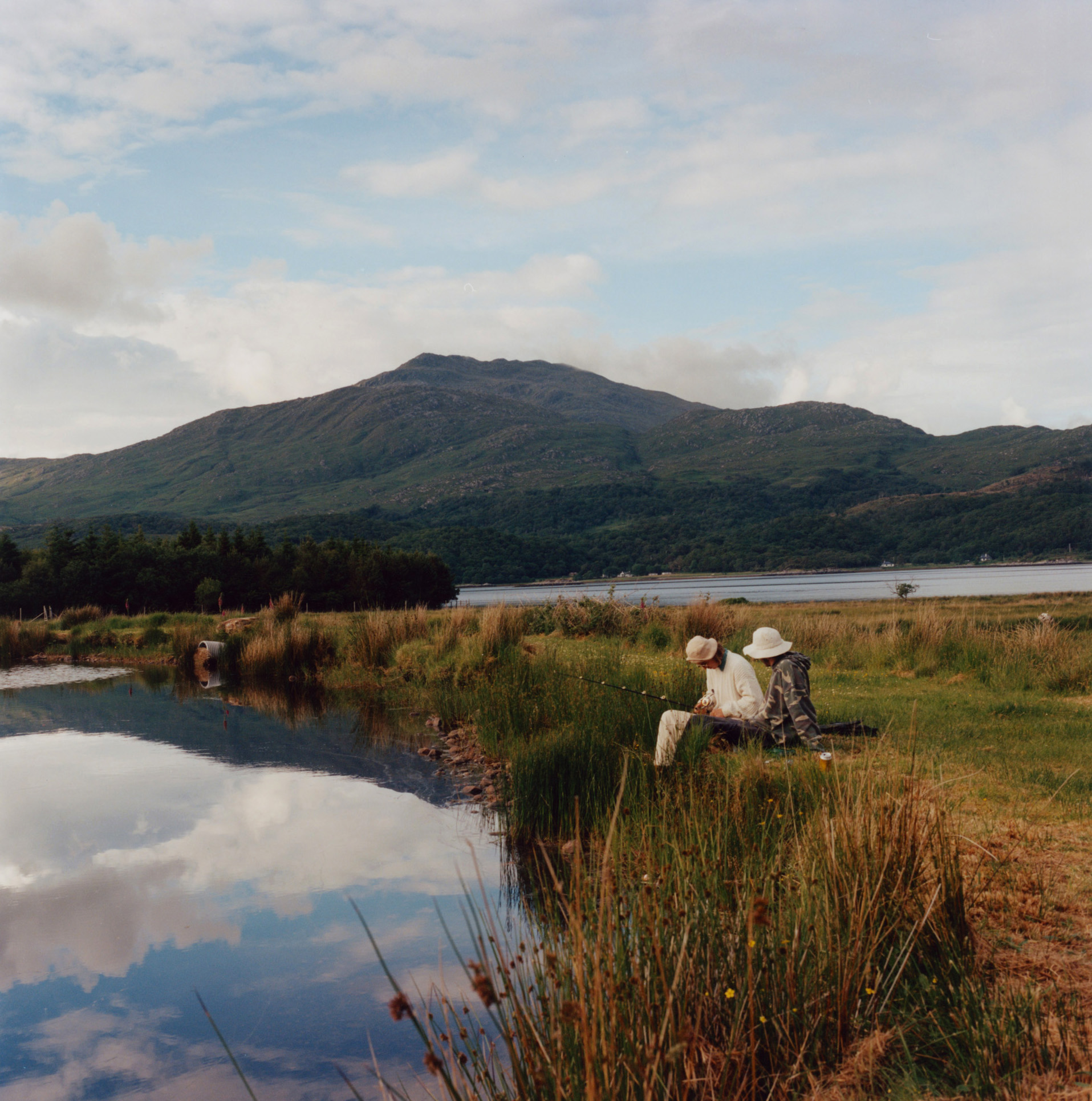 Large, Fishing for Nothing, Loch Sunart, Scotland by Finn Gibson