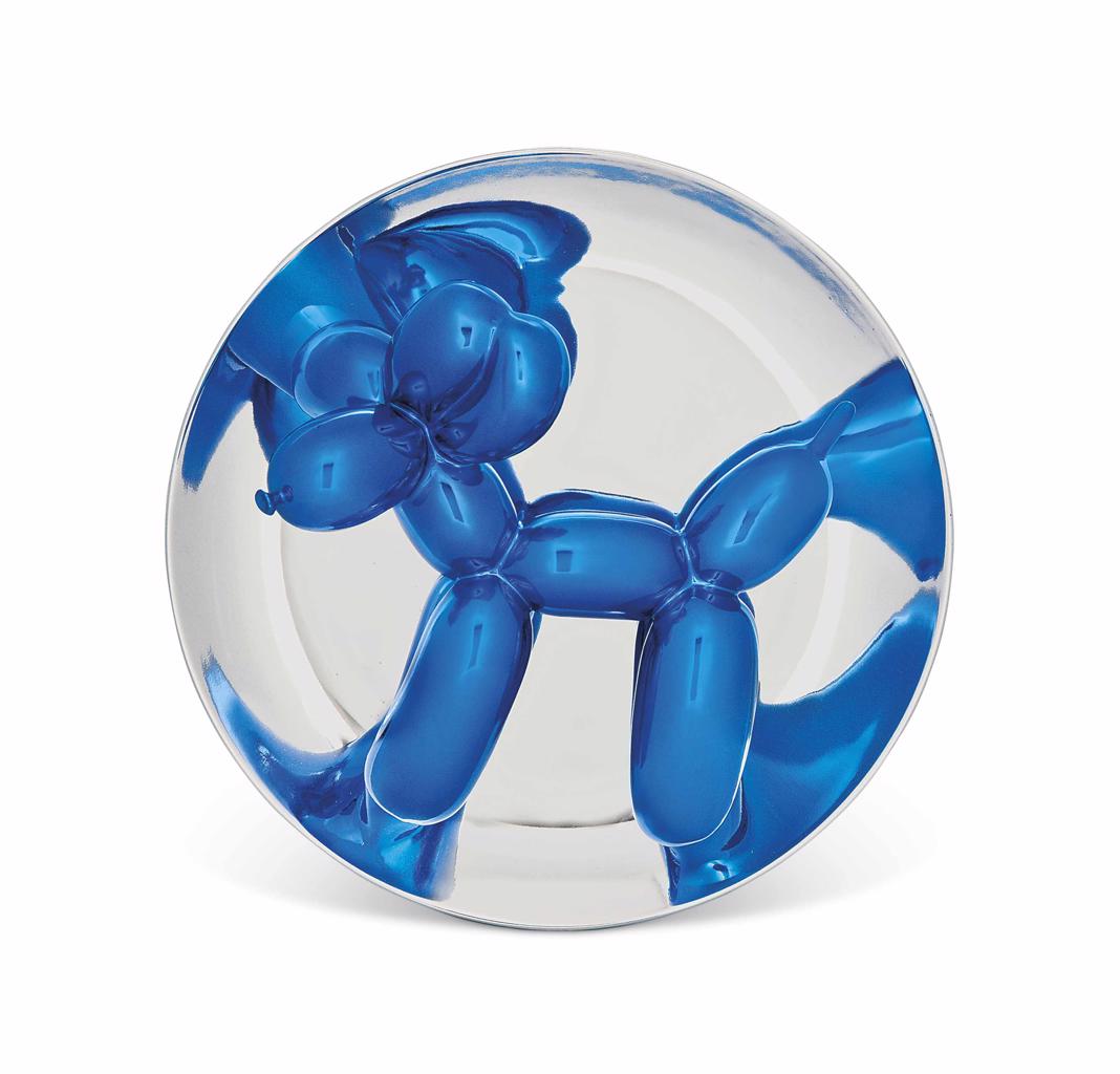 Blue Balloon Dog by Jeff Koons