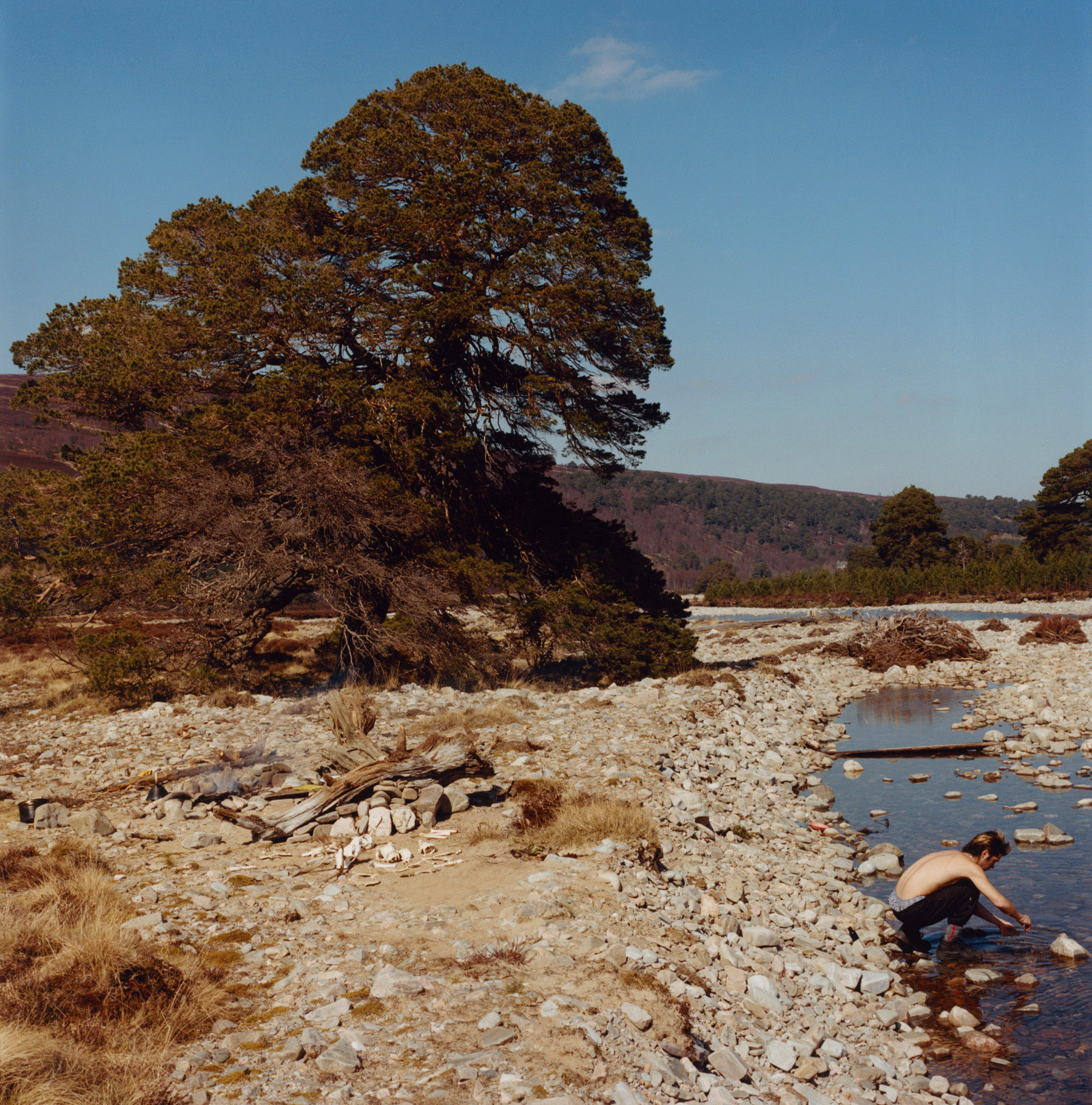 Classic, Washing the Dishes, Glenfeshie, Scotland by Finn Gibson