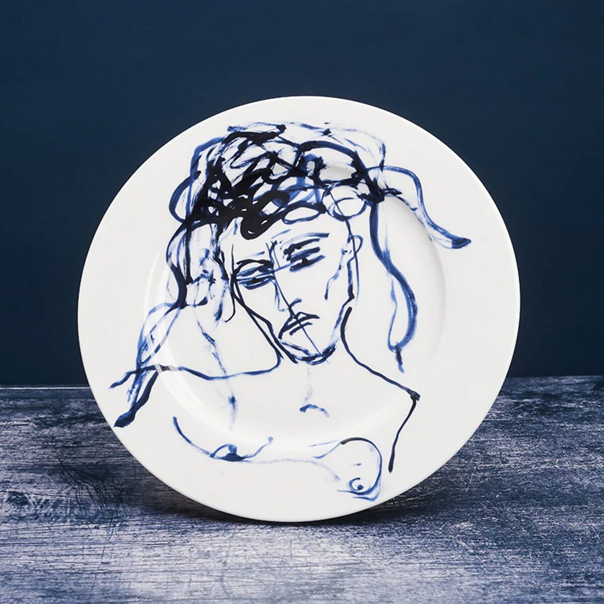 Tracey Emin Plate Design 1 by Tracey Emin