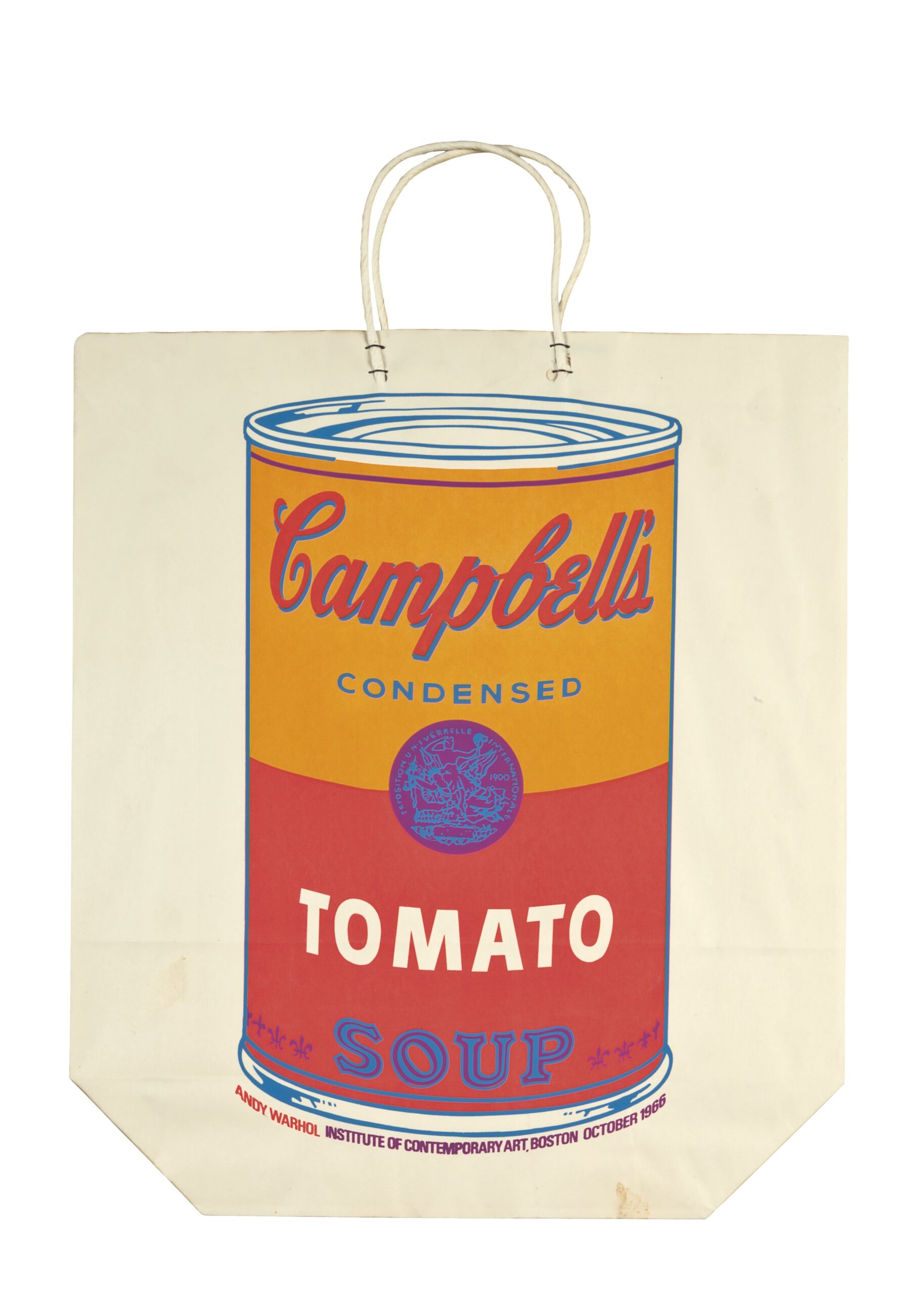 Campbell’s Soup Can (Tomato) 4A by Andy Warhol