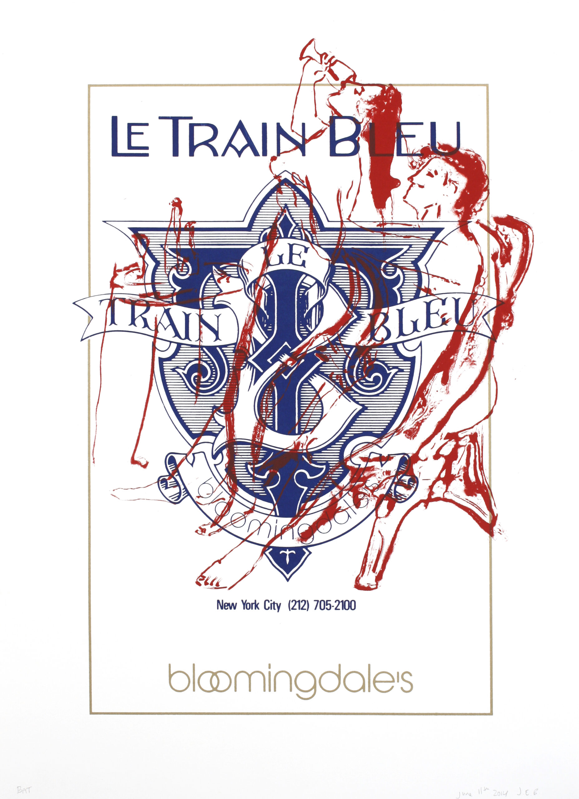 Le Train Bleu by Jay Batlle