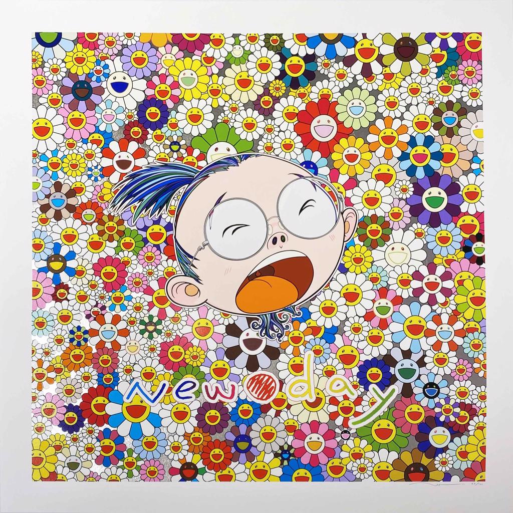 New Day Self Portrait by Takashi Murakami