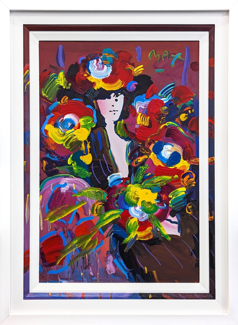 Brown Lady (Painting) by Peter Max