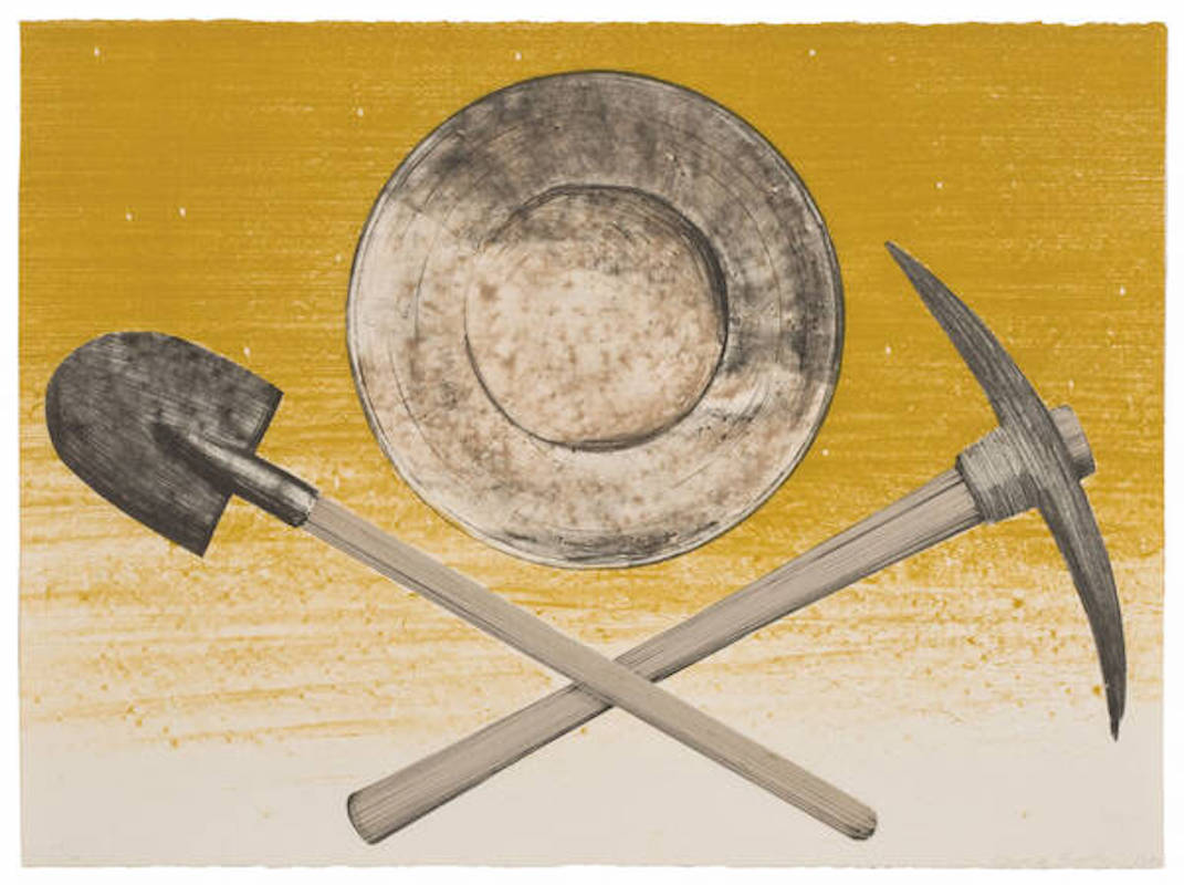 Pick, Pan, Shovel by Ed Ruscha