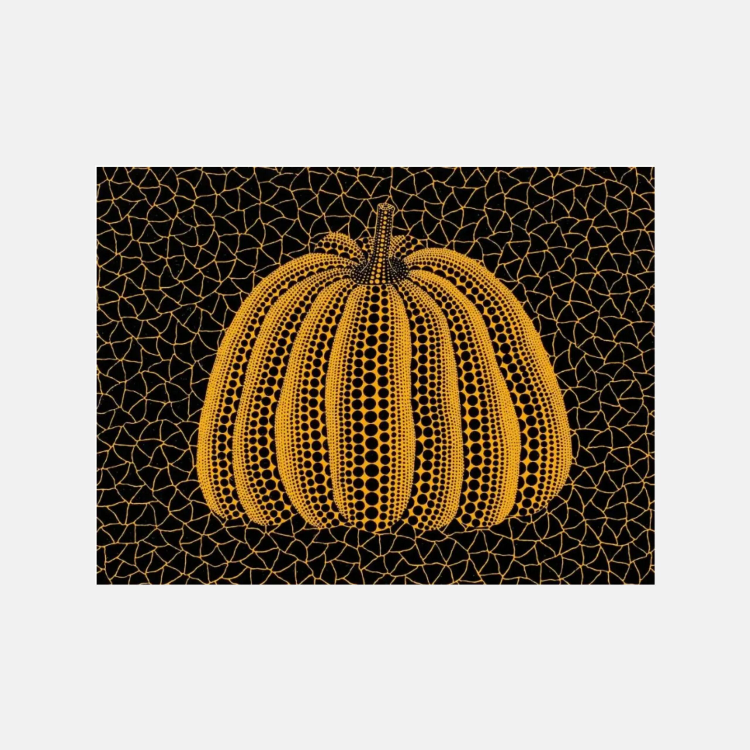 Pumpkin (YY) by Yayoi Kusama