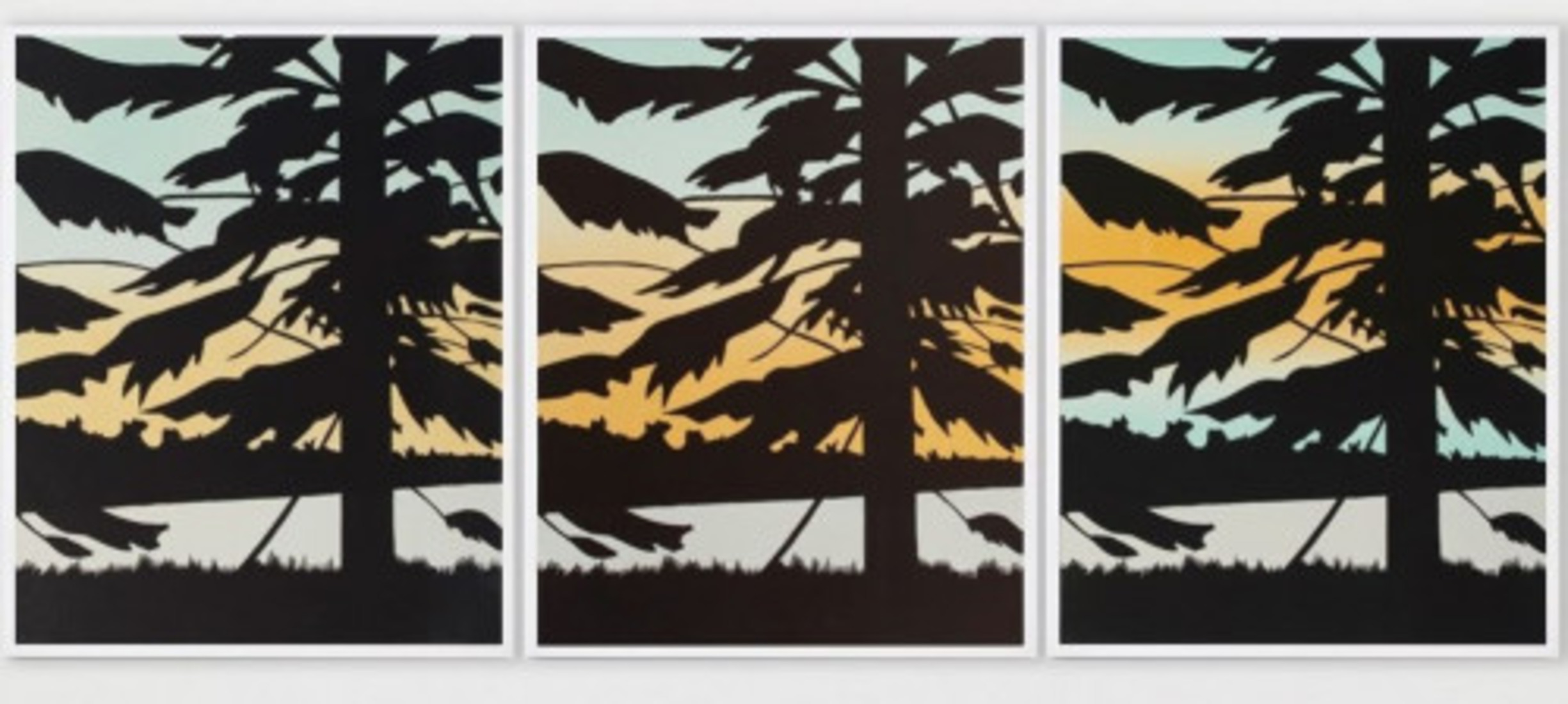 Twilight (Portfolio of 3) by Alex Katz