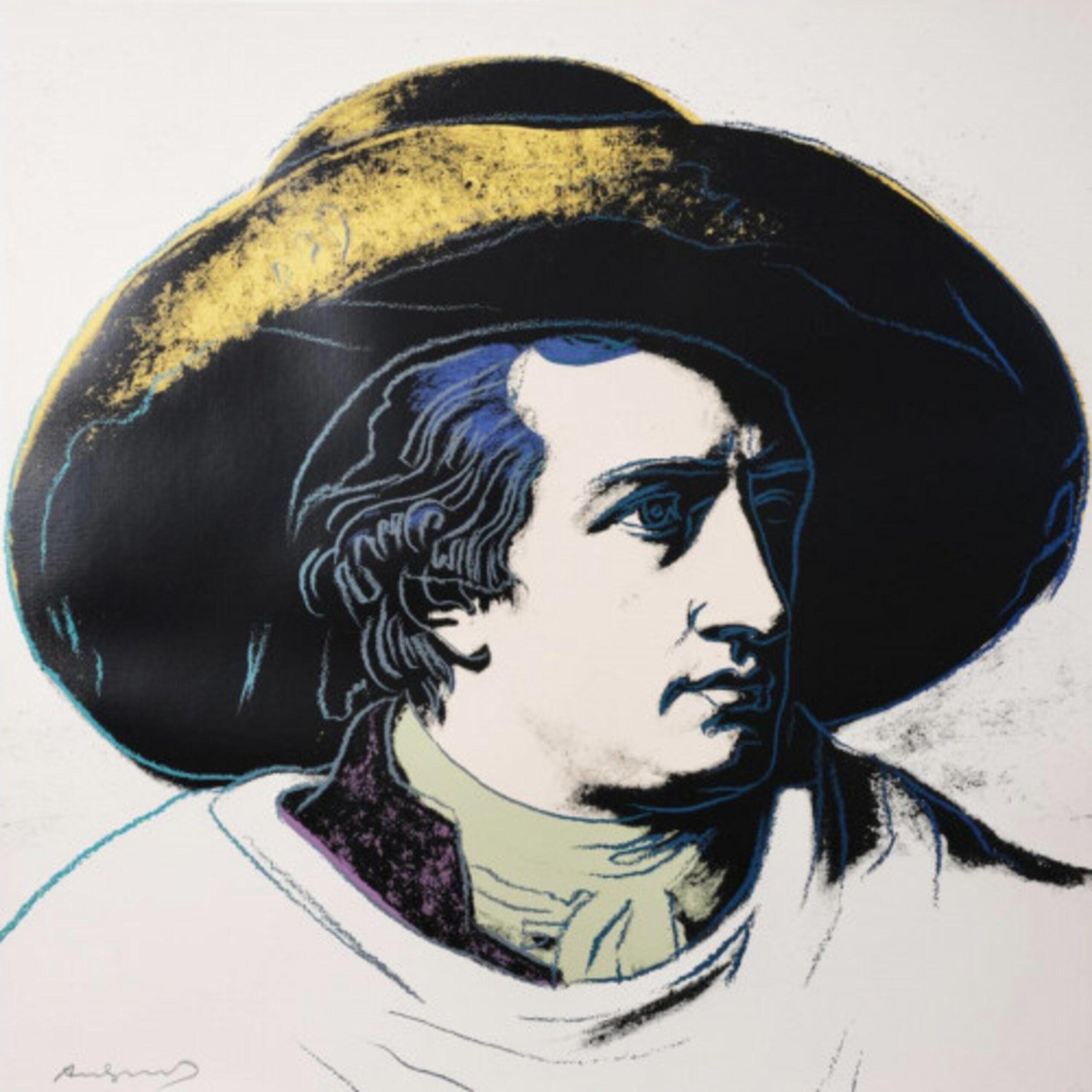 Goethe by Andy Warhol