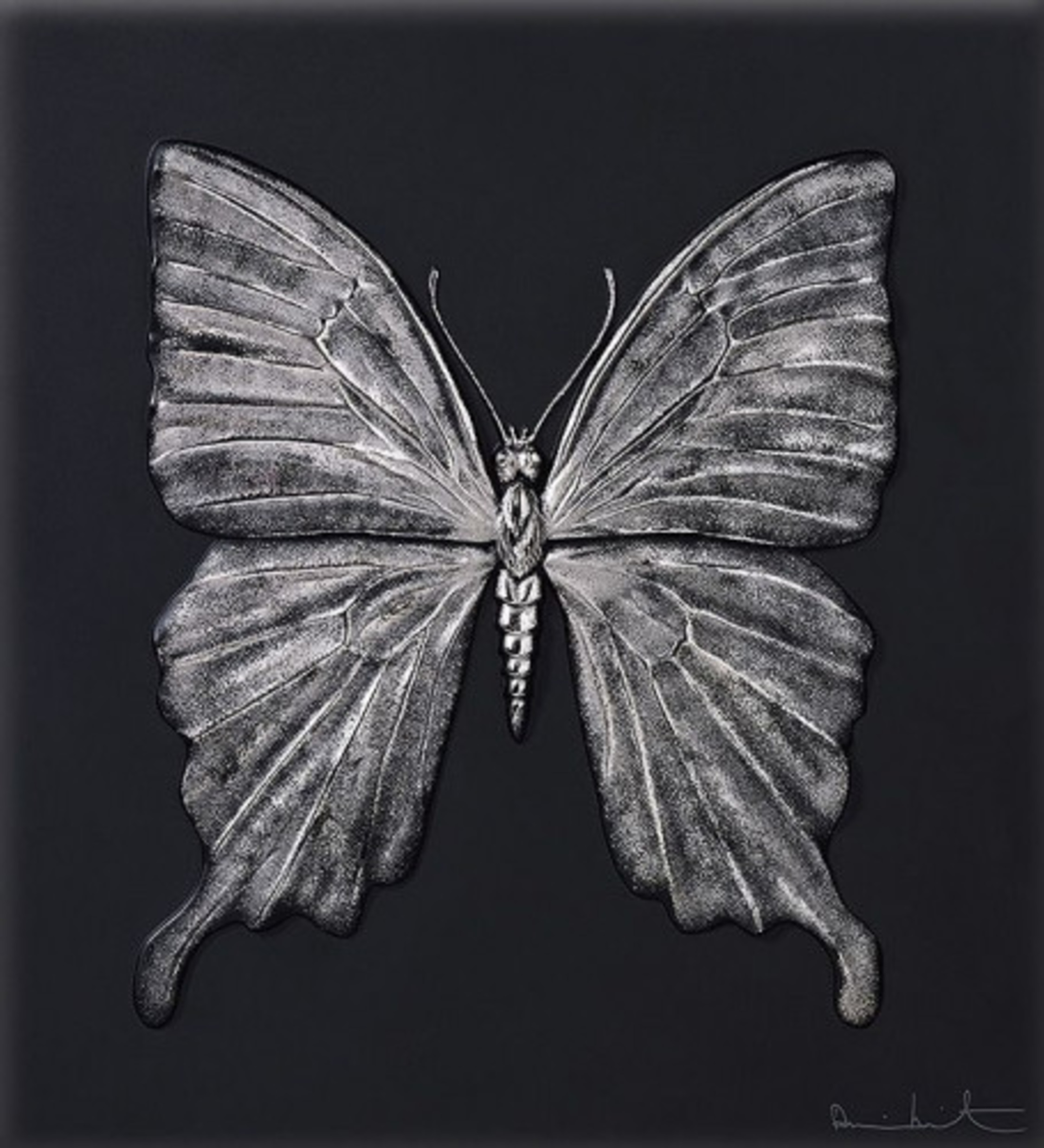 Eternal Beauty (Black & Platinum) by Damien Hirst