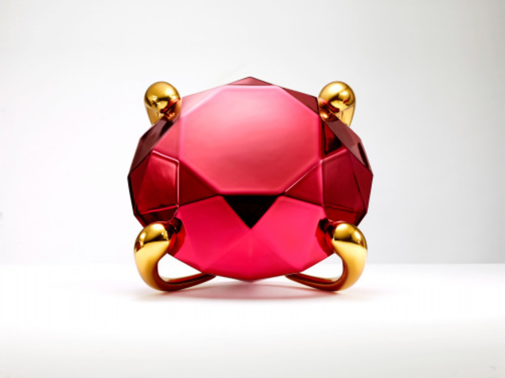 Diamond (Red) by Jeff Koons